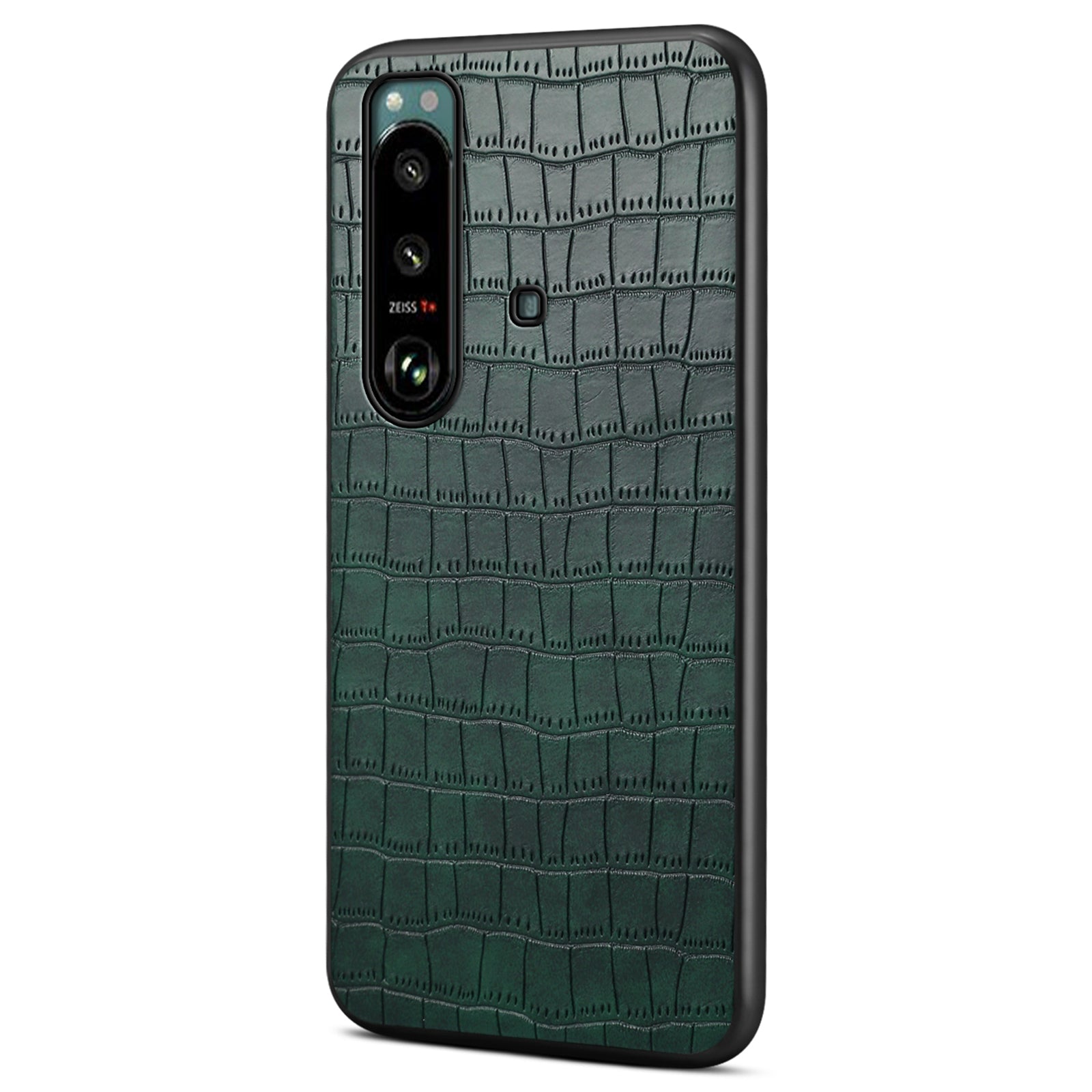 For Sony Xperia 5 III 5G Case Crocodile Skin Pattern Textured Leather Phone Back Cover