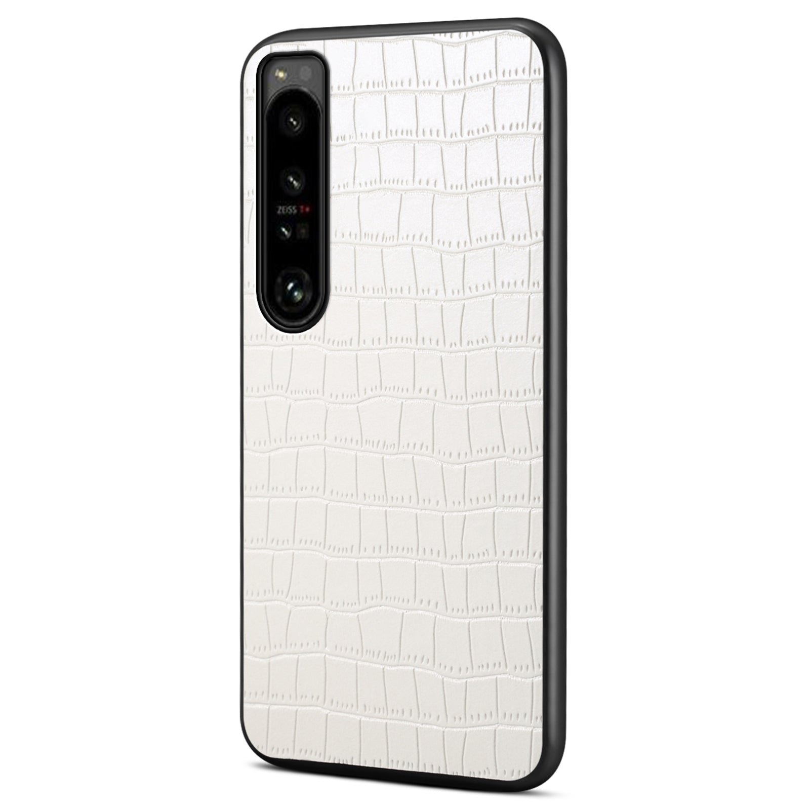 For Sony Xperia 1 IV 5G Case PU Leather Alligator Texture Protective Back Shell