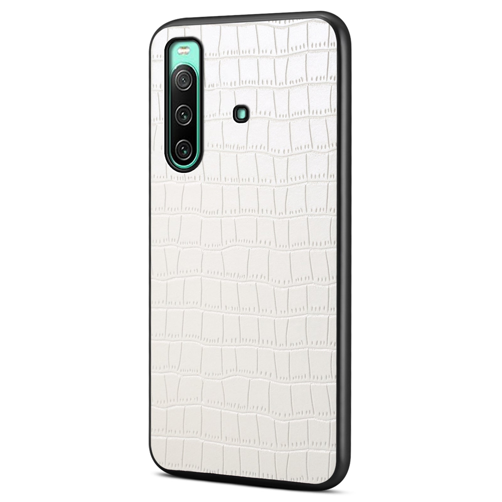 For Sony Xperia 10 IV 5G Case Alligator Texture PU Leather Coated PC+TPU Phone Cover