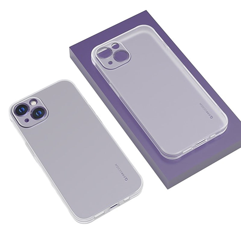 Q.COO Ice Mist Series for iPhone 15 Plus Case Matte Finish TPU Phone Cover