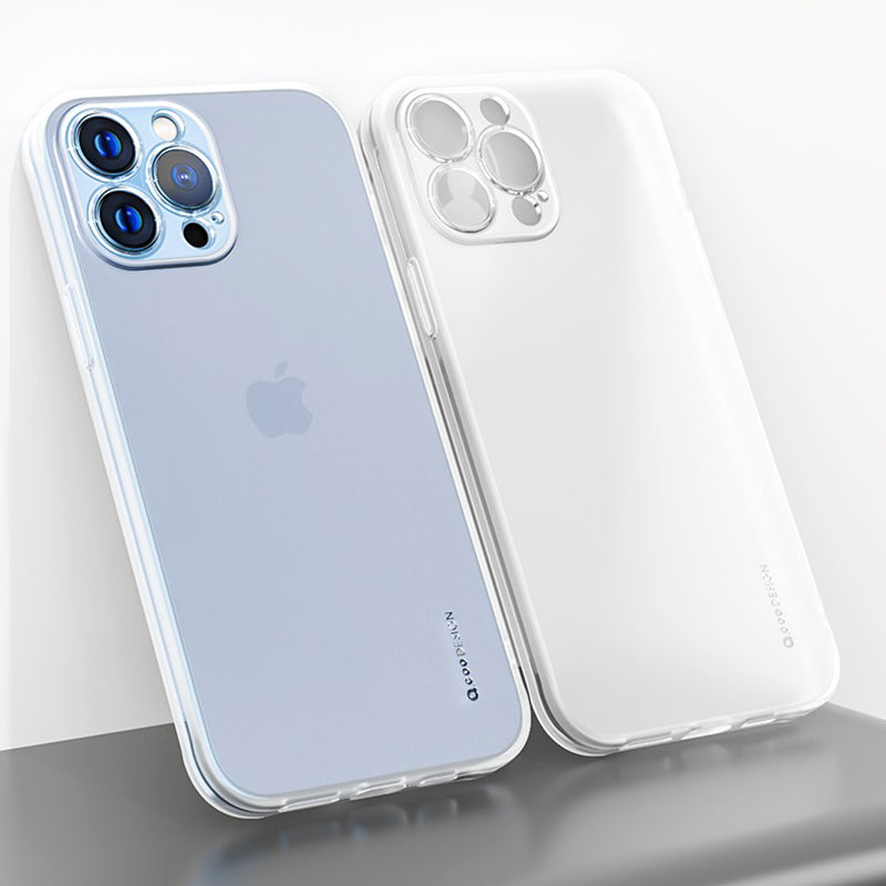 Q.COO Ice Mist Series for iPhone 14 Pro Case Soft TPU Matte Protective Phone Cover