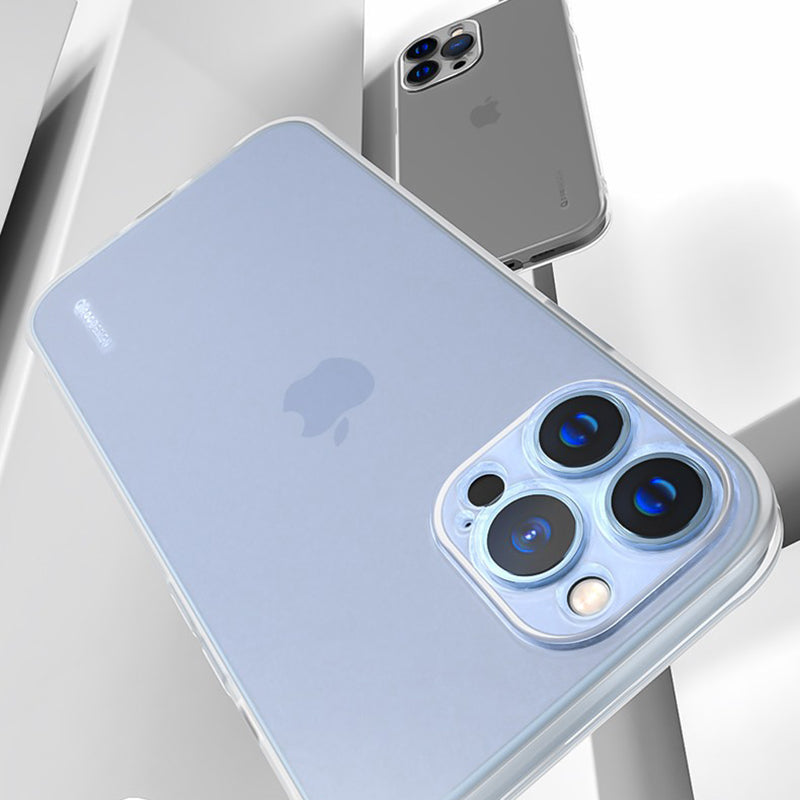 Q.COO Ice Mist Series for iPhone 14 Pro Case Soft TPU Matte Protective Phone Cover