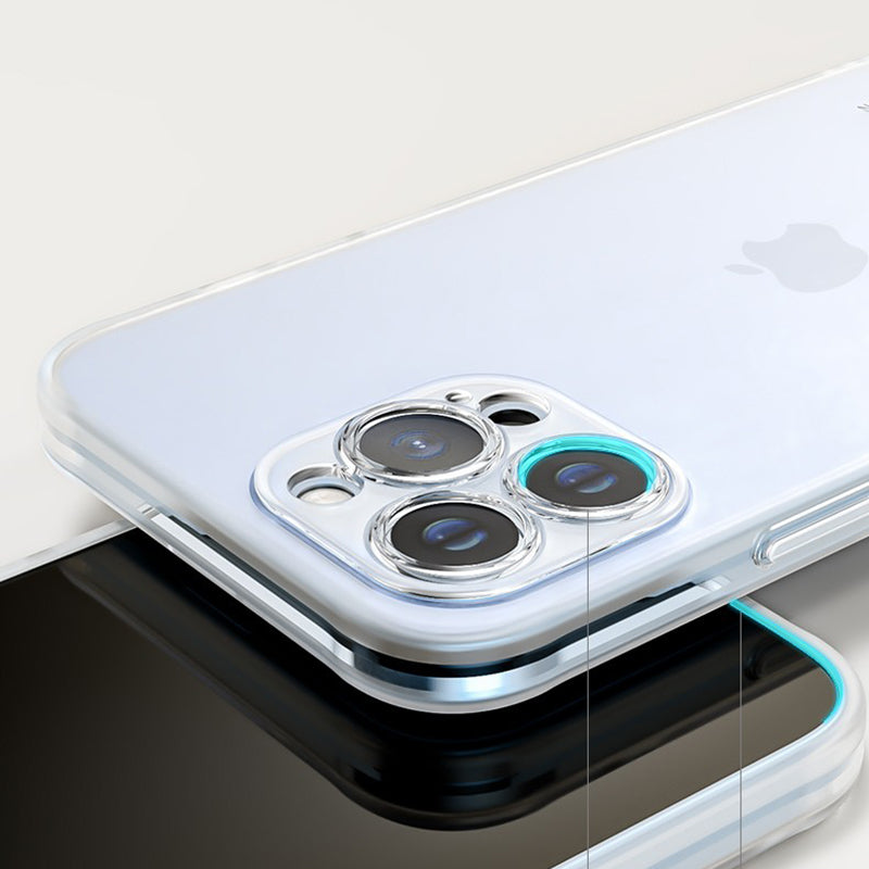 Q.COO Ice Mist Series for iPhone 14 Pro Max TPU Case Drop-proof Matte Soft Phone Cover