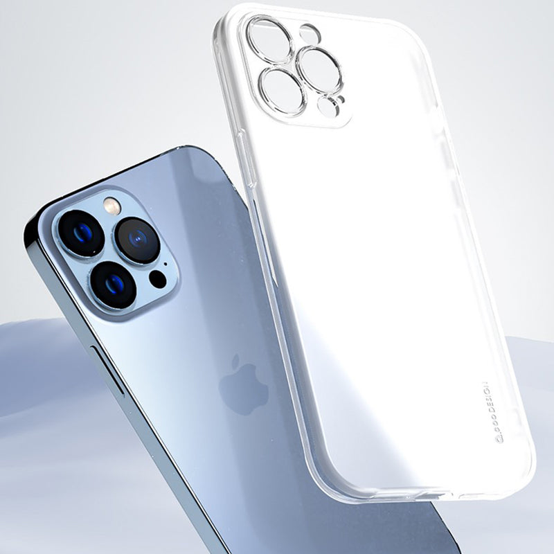 Q.COO Ice Mist Series for iPhone 15 Pro Max TPU Case Matte Phone Protective Cover