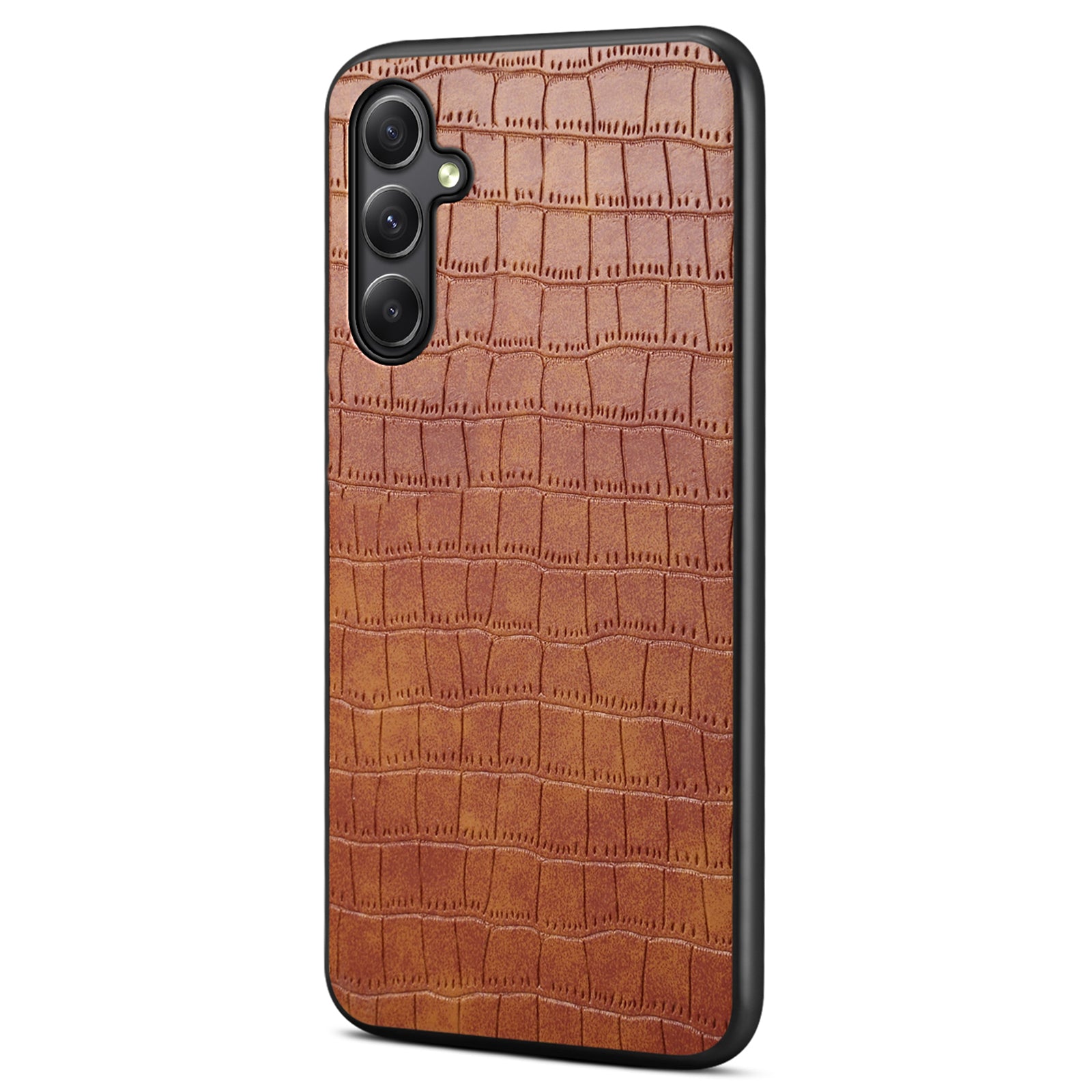 For Samsung Galaxy A34 5G Case PU Leather Coated TPU+PC Classic Fashion Phone Cover