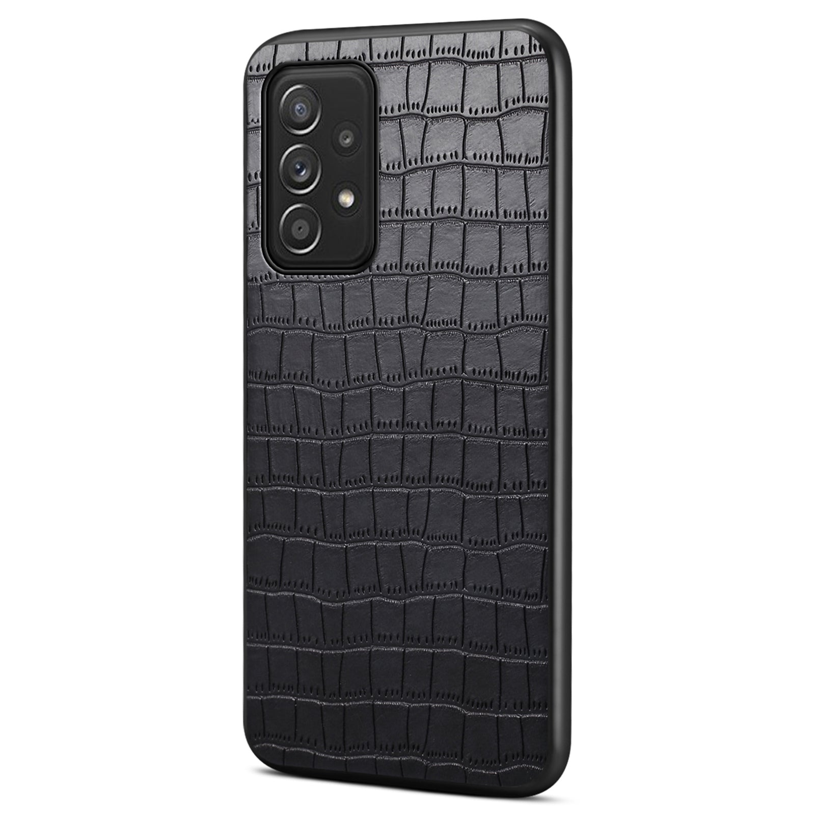 For Samsung Galaxy A52 4G / 5G / A52s 5G Case Crocodile Texture Leather Back Shell Cover