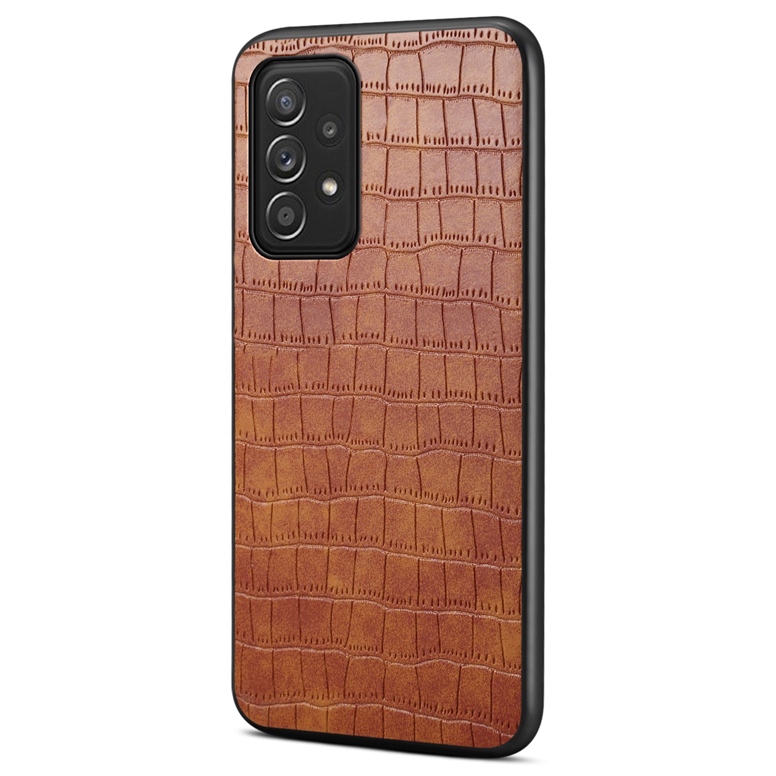 For Samsung Galaxy A52 4G / 5G / A52s 5G Case Crocodile Texture Leather Back Shell Cover