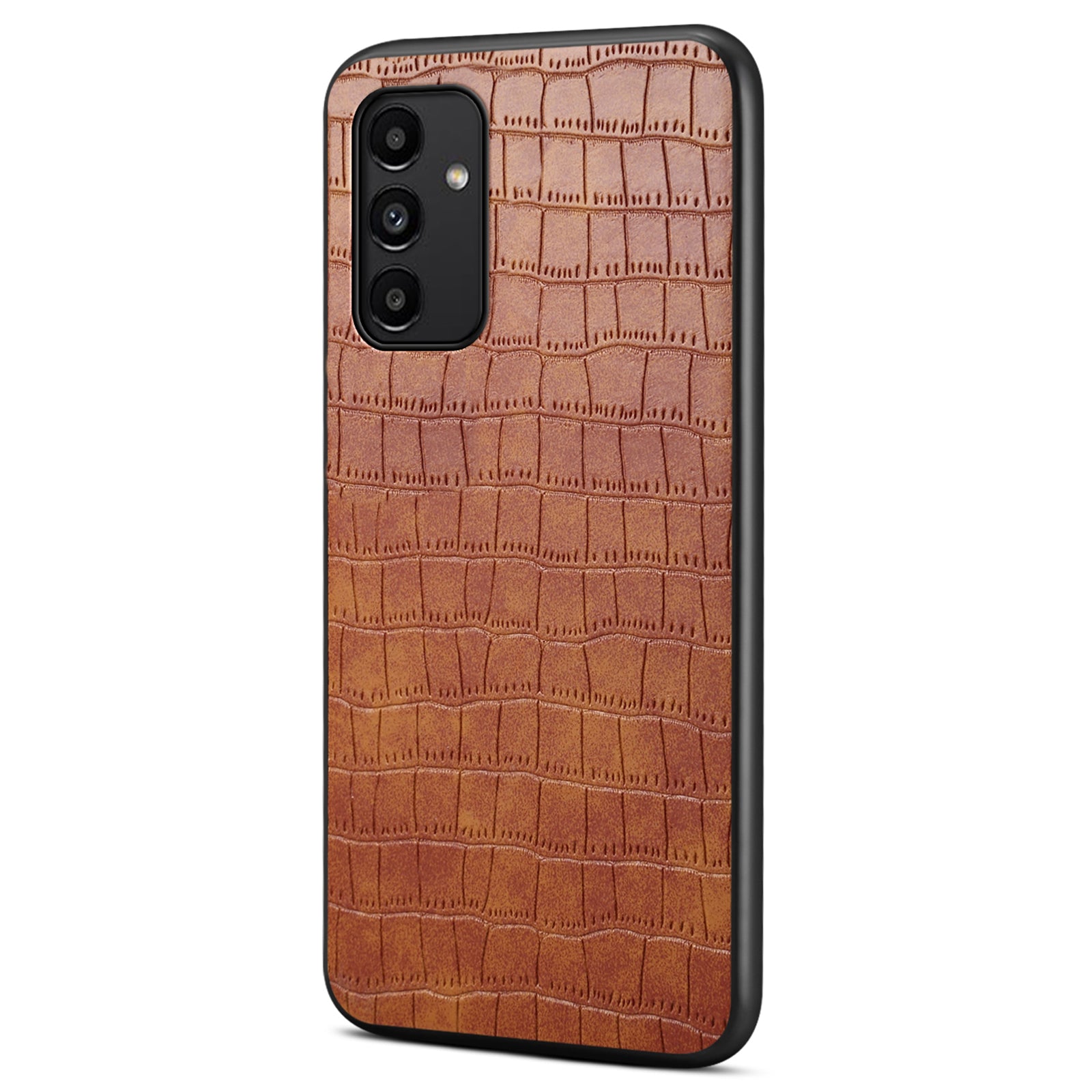 For Samsung Galaxy A13 5G Case PU Leather Crocodile Texture Design Phone Cover