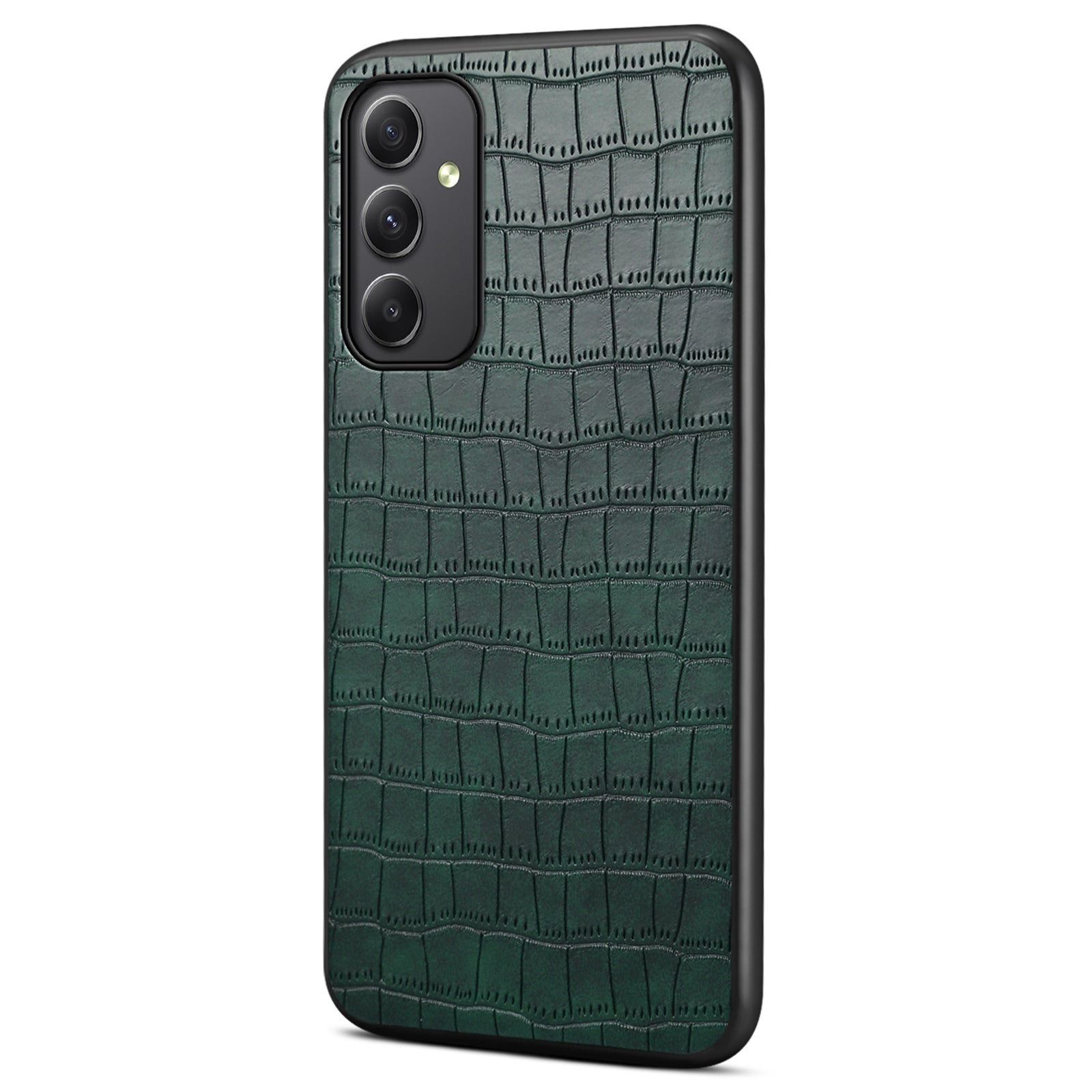 For Samsung Galaxy A35 5G Leather Back Case Crocodile Texture Protective Cover Shell