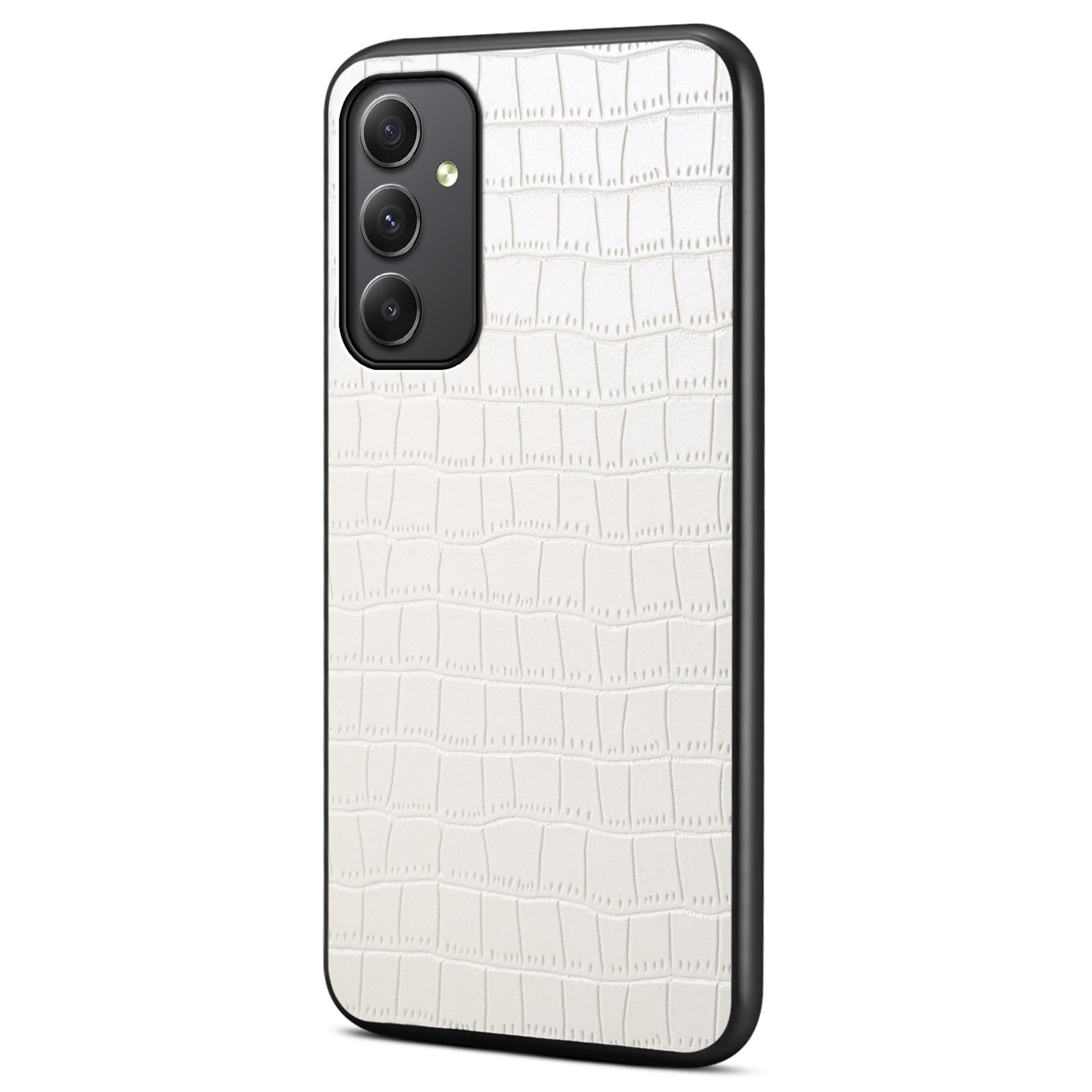 For Samsung Galaxy A35 5G Leather Back Case Crocodile Texture Protective Cover Shell