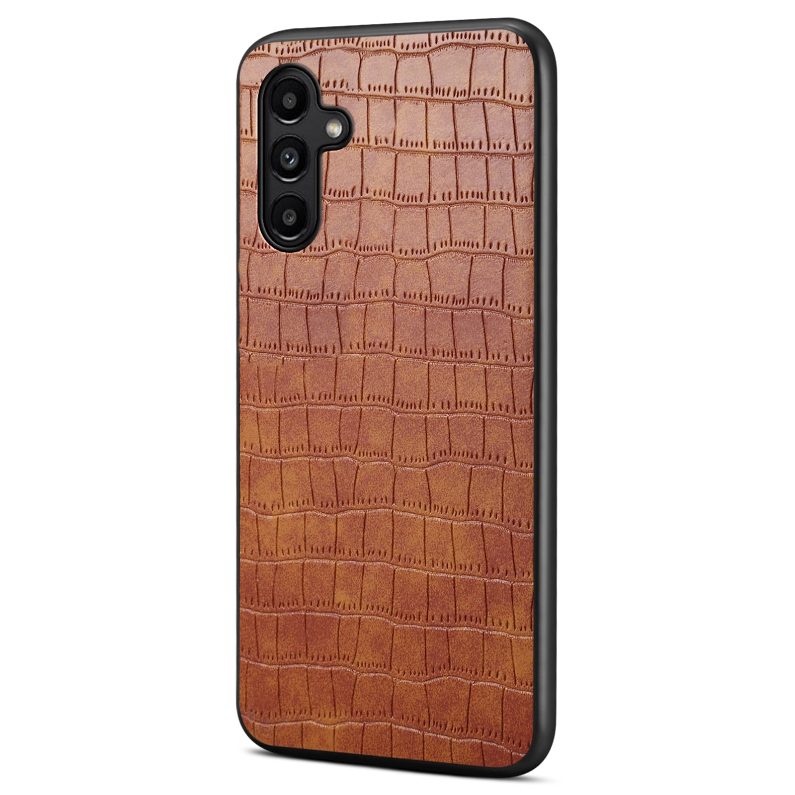 For Samsung Galaxy A14 5G / 4G Case Scratchproof Crocodile Texture Leather Phone Back Cover