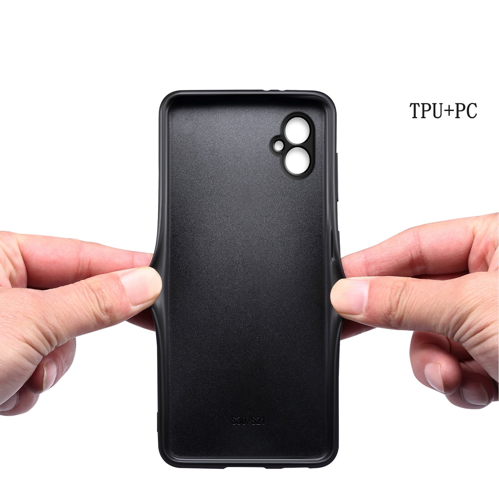 For Samsung Galaxy A05 4G Slim Case Crocodile Textured Leather+TPU+PC Phone Cover