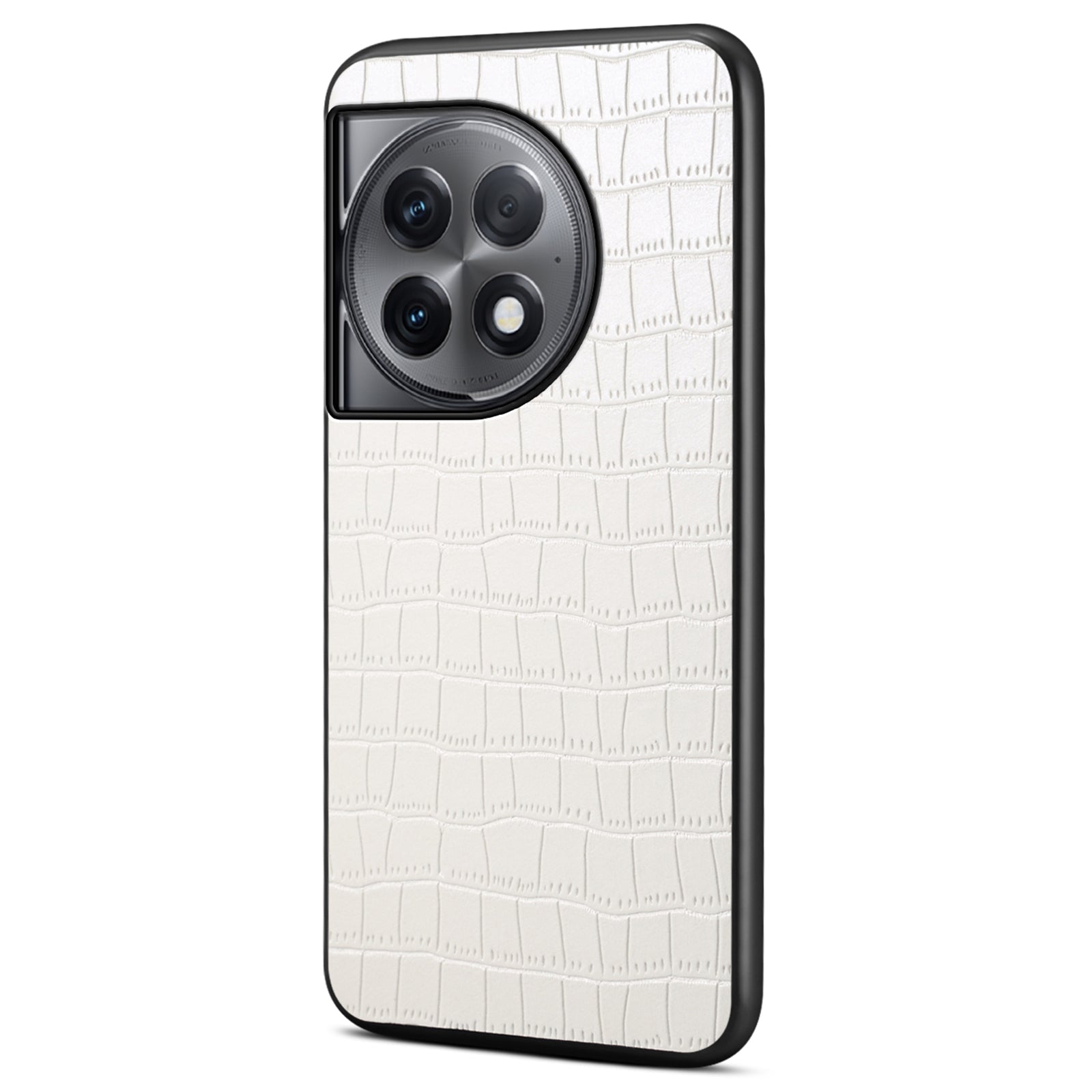 For OnePlus Ace 2 Pro 5G Case PU Leather+TPU+PC Protective Shell with Alligator Texture