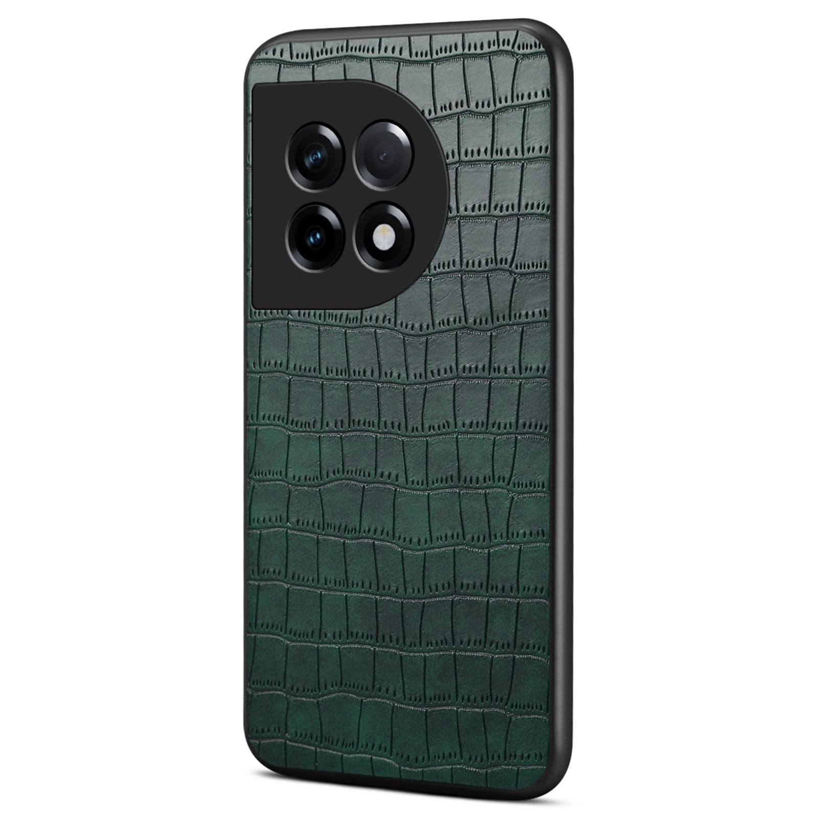 For OnePlus Ace 2 5G / 11R 5G Case Fully Wrapped Alligator Texture Back Phone Cover