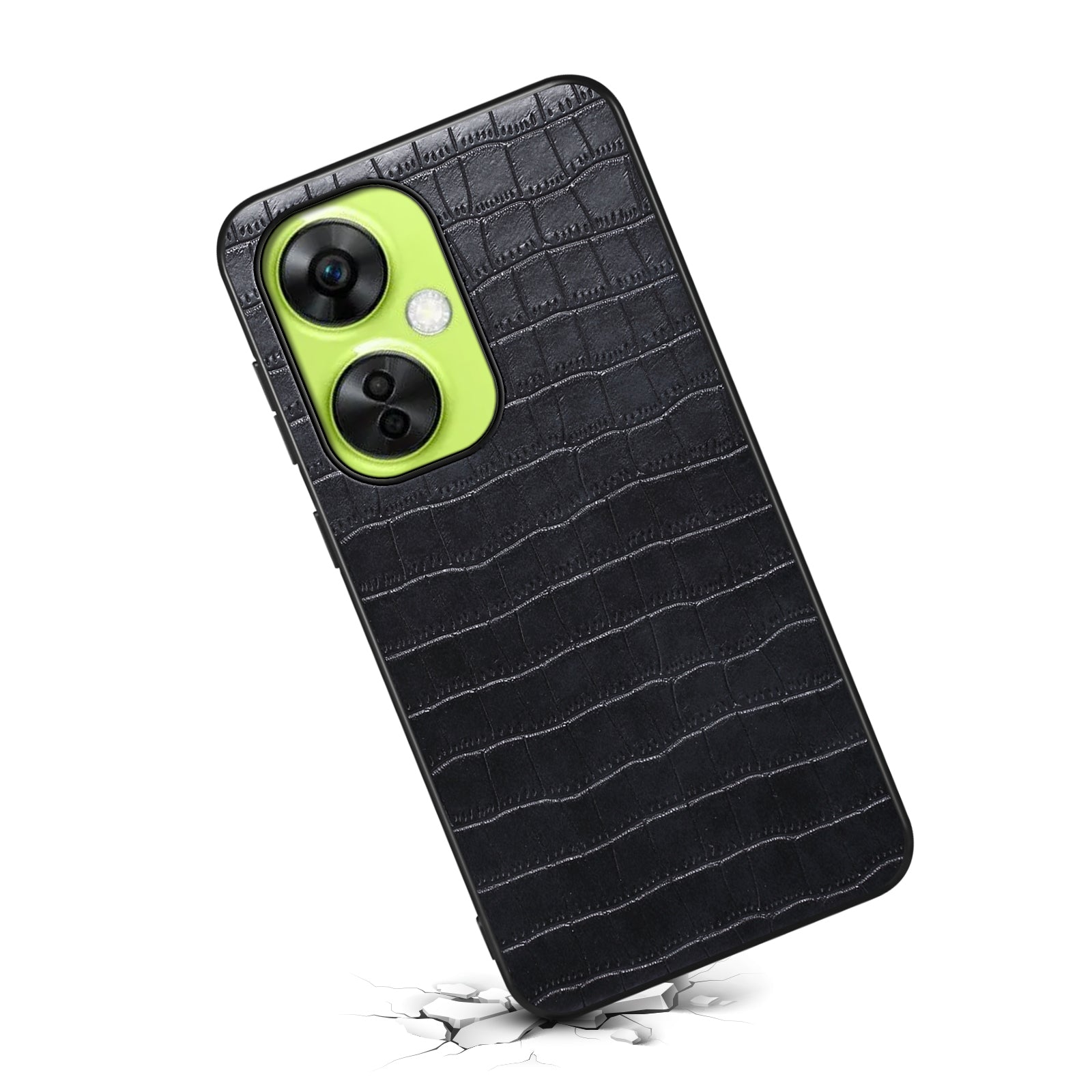 For OnePlus Nord CE 3 Lite 5G / Nord N30 5G Cell Phone Case Crocodile Pattern Textured Anti-drop Cover