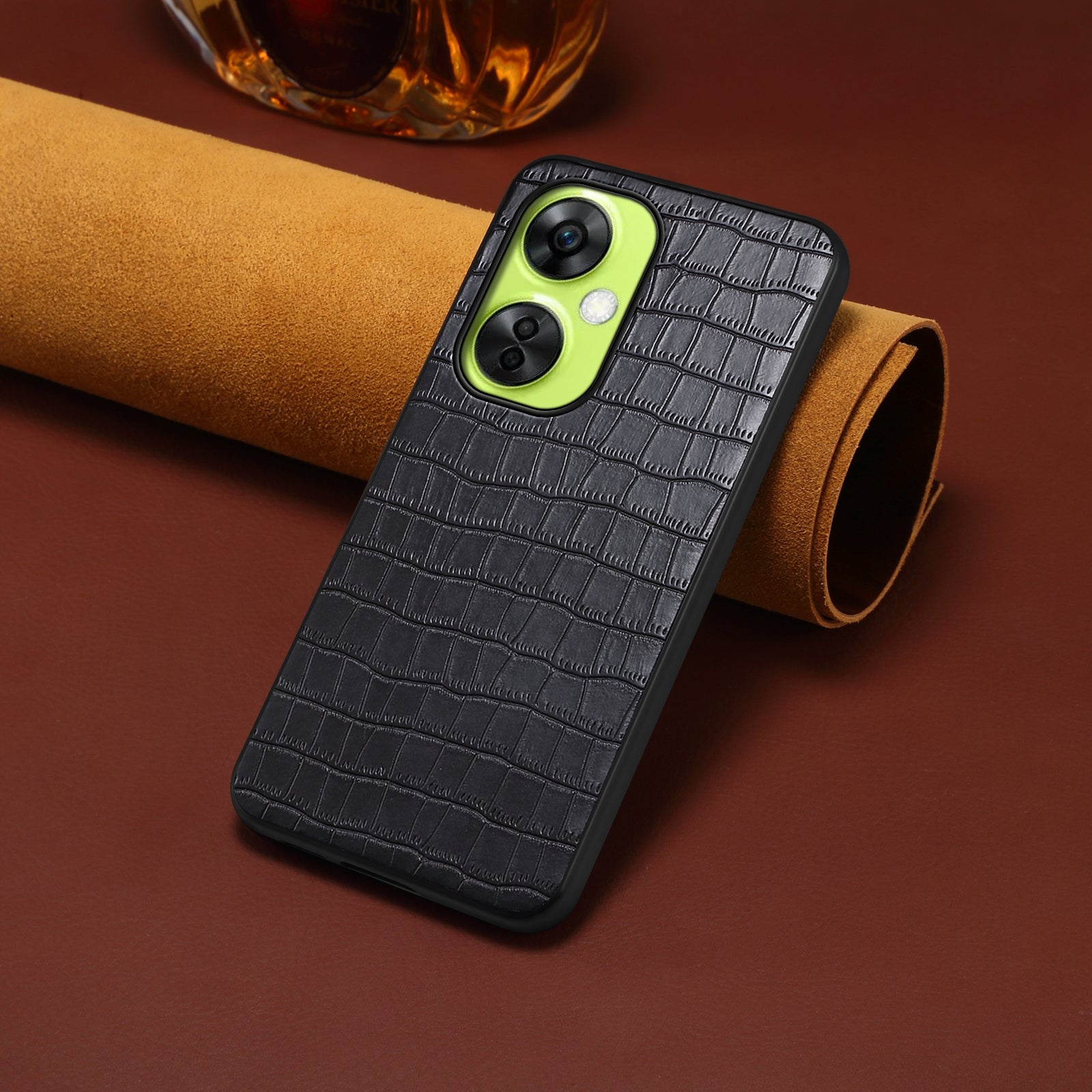 For OnePlus Nord CE 3 Lite 5G / Nord N30 5G Cell Phone Case Crocodile Pattern Textured Anti-drop Cover
