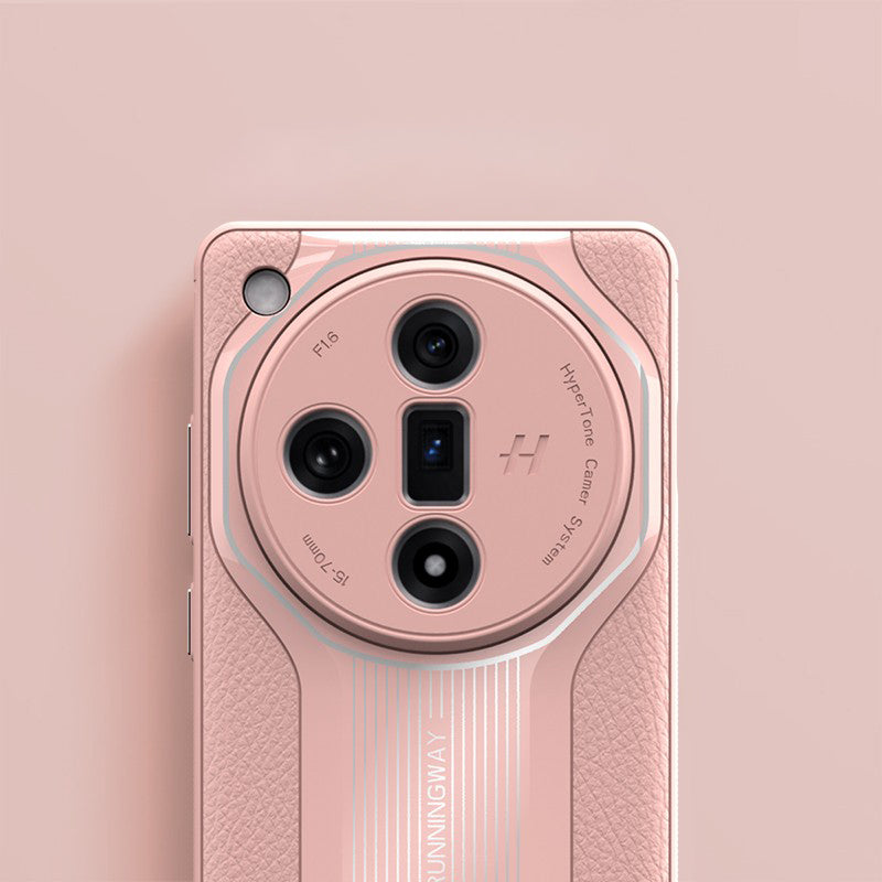 Q.COO Super Running Series 2 for Oppo Find X7 Ultra Case Ultra Slim PU Leather+Acrylic+TPU Phone Cover