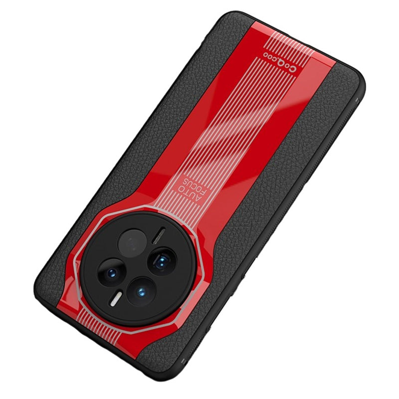 Q.COO Super Running Series 2 for Huawei Mate 50 4G Case Scratch-Resistant PU Leather Coating Phone Back Cover