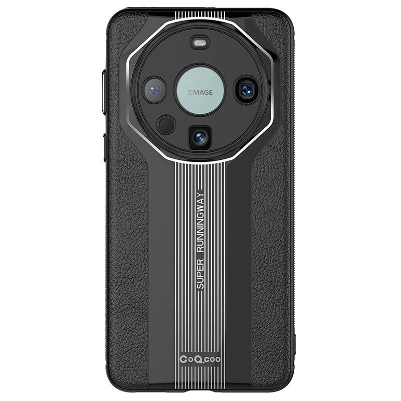 Q.COO Super Running Series 2 for Huawei Mate 60 Slim Case PU Covered TPU+Acrylic Phone Shell