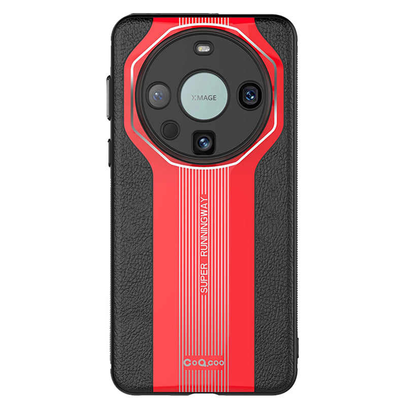 Q.COO Super Running Series 2 for Huawei Mate 60 Slim Case PU Covered TPU+Acrylic Phone Shell