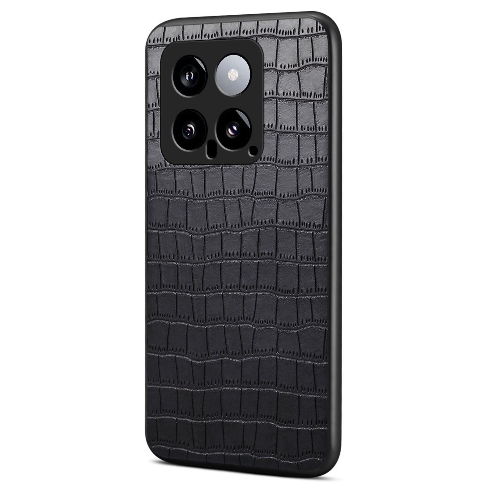 For Xiaomi 14 Case Crocodile Texture Camera Protection Leather Back Cover