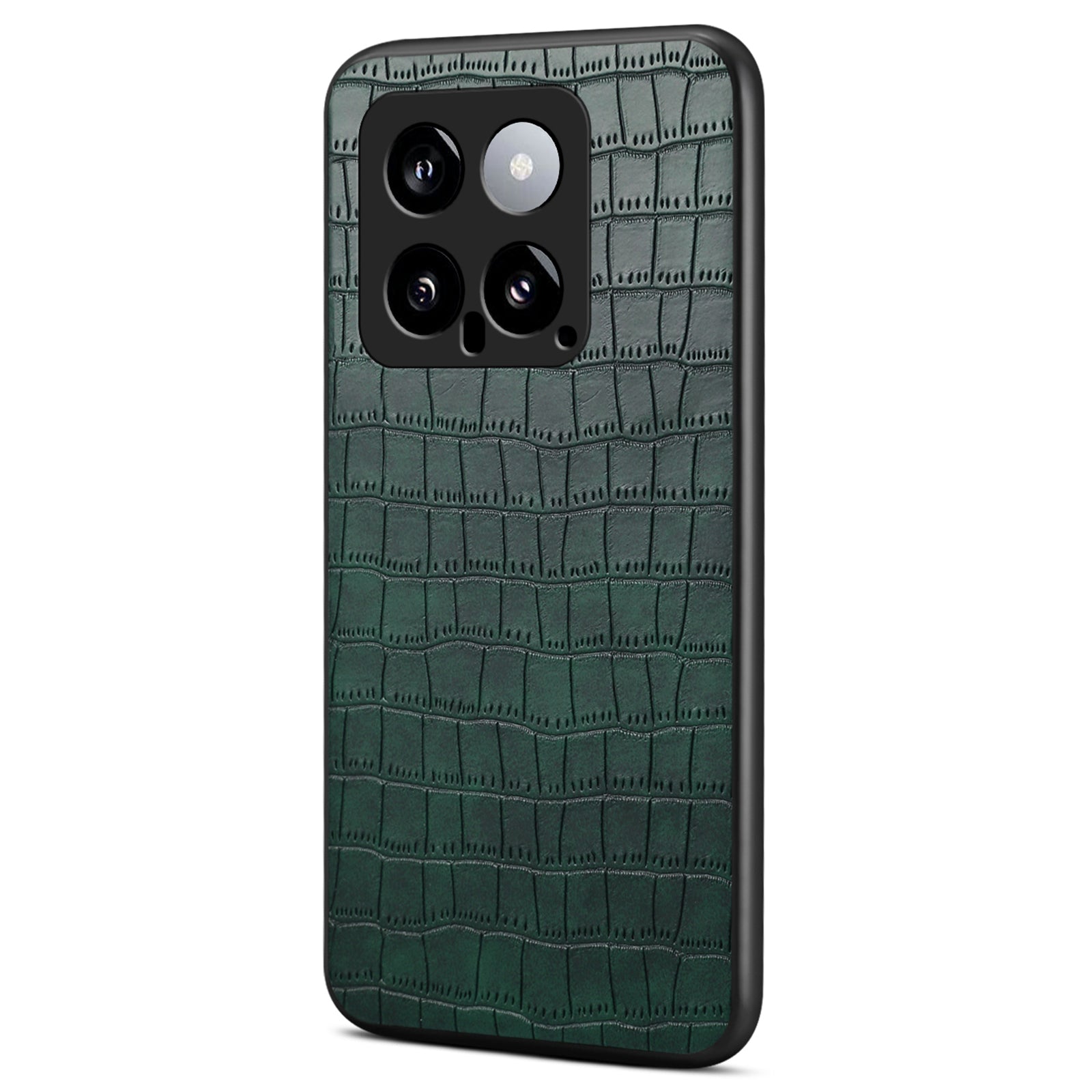 For Xiaomi 14 Case Crocodile Texture Camera Protection Leather Back Cover