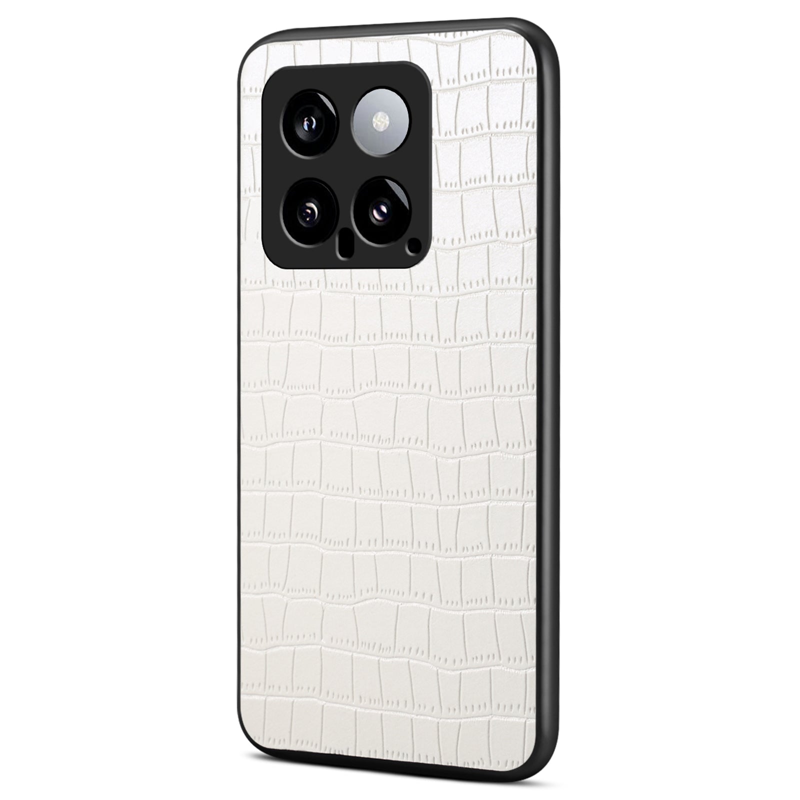 For Xiaomi 14 Case Crocodile Texture Camera Protection Leather Back Cover