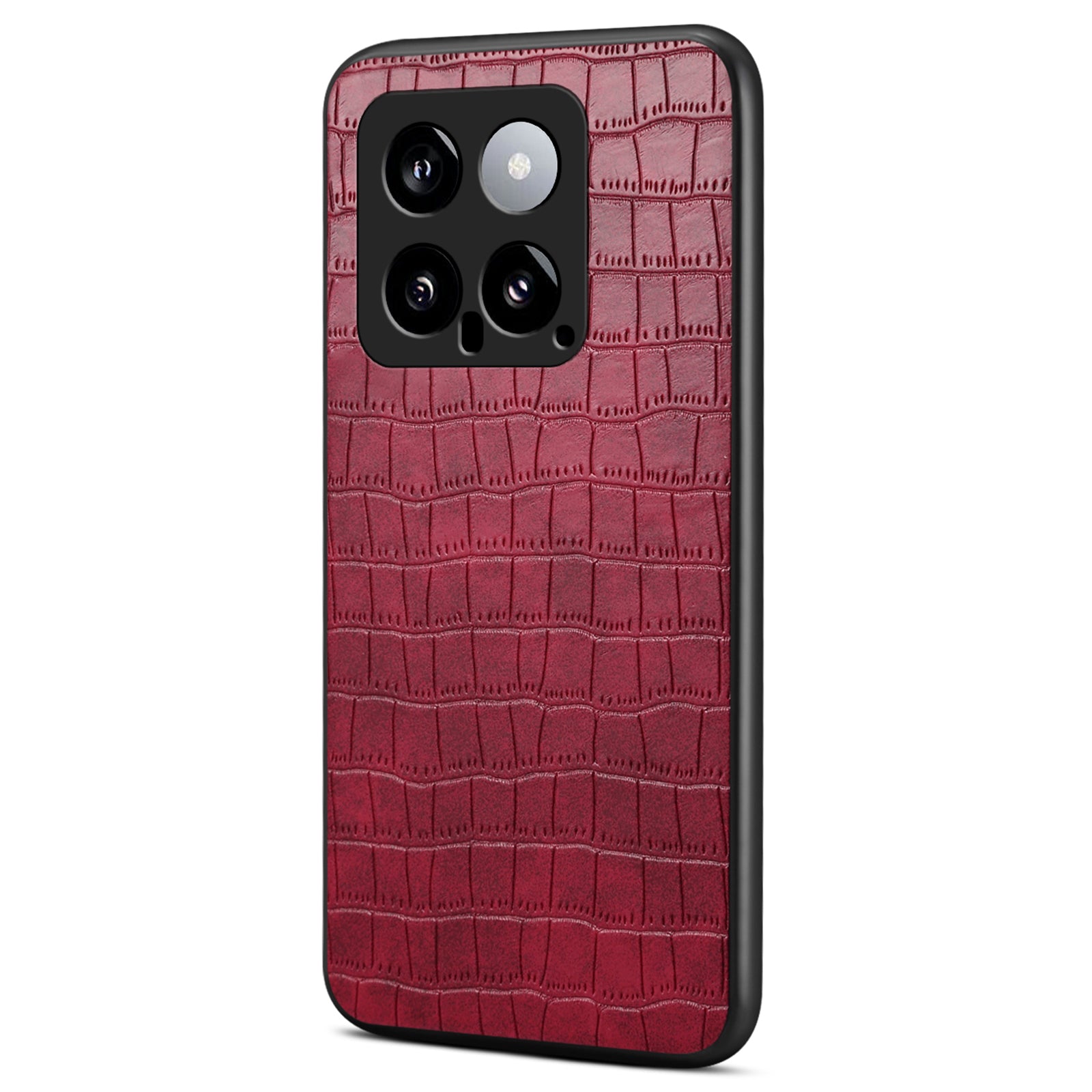 For Xiaomi 14 Case Crocodile Texture Camera Protection Leather Back Cover