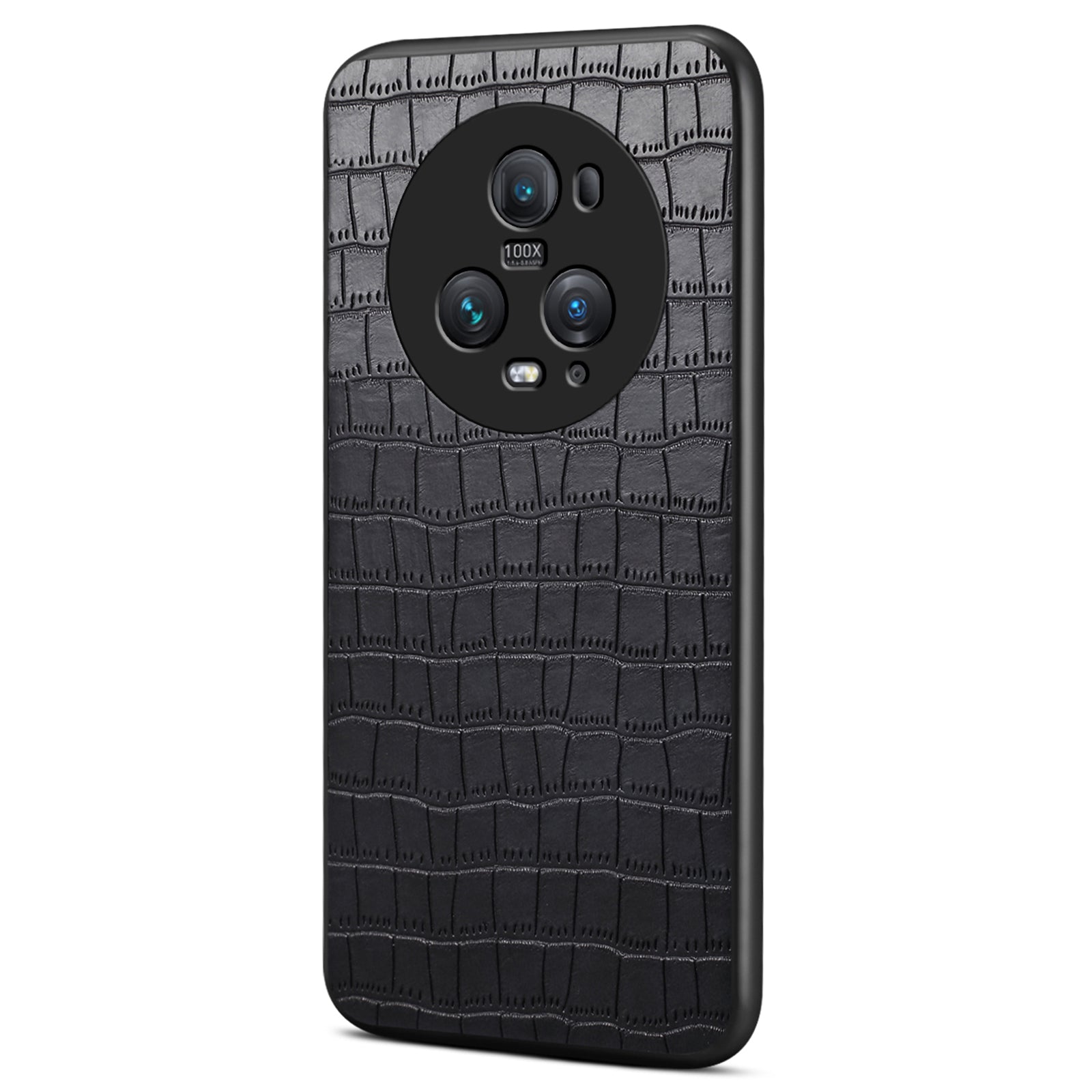For Honor Magic5 Pro Case Leather Alligator Texture Protective Back Cover