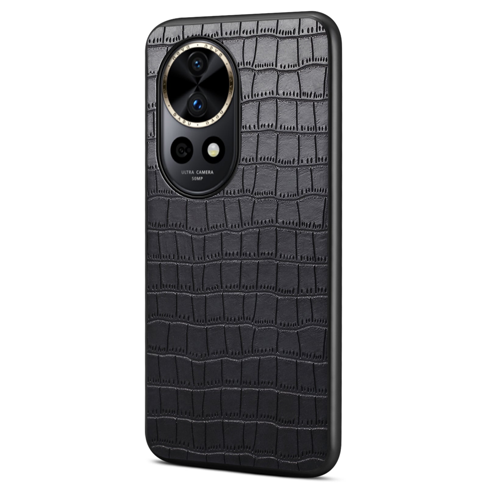 For Huawei nova 12 Pro 5G / 12 Ultra 5G Case Leather+PC+TPU Anti-Scratch Armor Back Cover