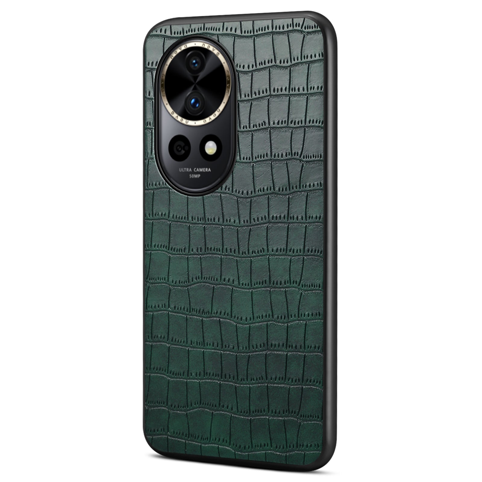 For Huawei nova 12 Pro 5G / 12 Ultra 5G Case Leather+PC+TPU Anti-Scratch Armor Back Cover