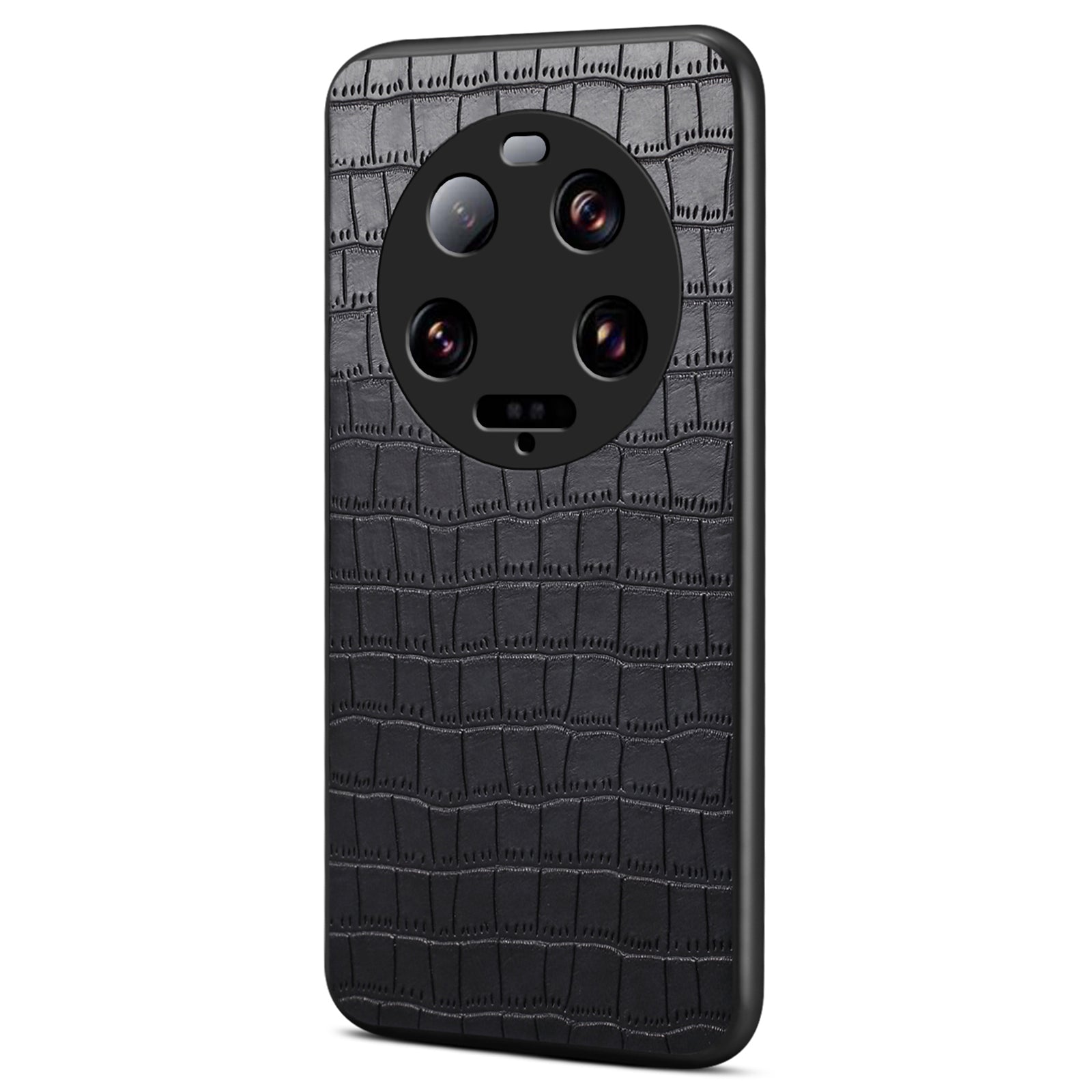 For Xiaomi 13 Ultra Case Leather+PC+TPU Anti-Drop Phone Cover Crocodile Pattern