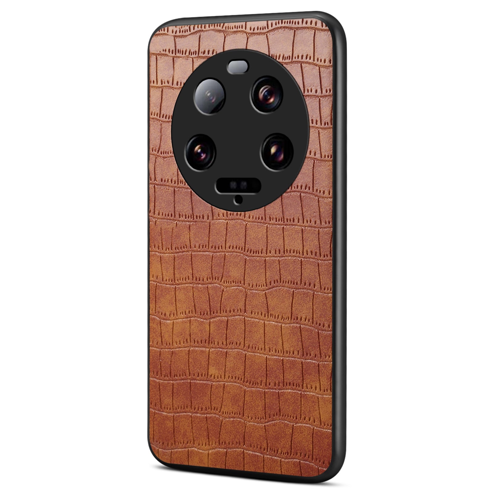 For Xiaomi 13 Ultra Case Leather+PC+TPU Anti-Drop Phone Cover Crocodile Pattern