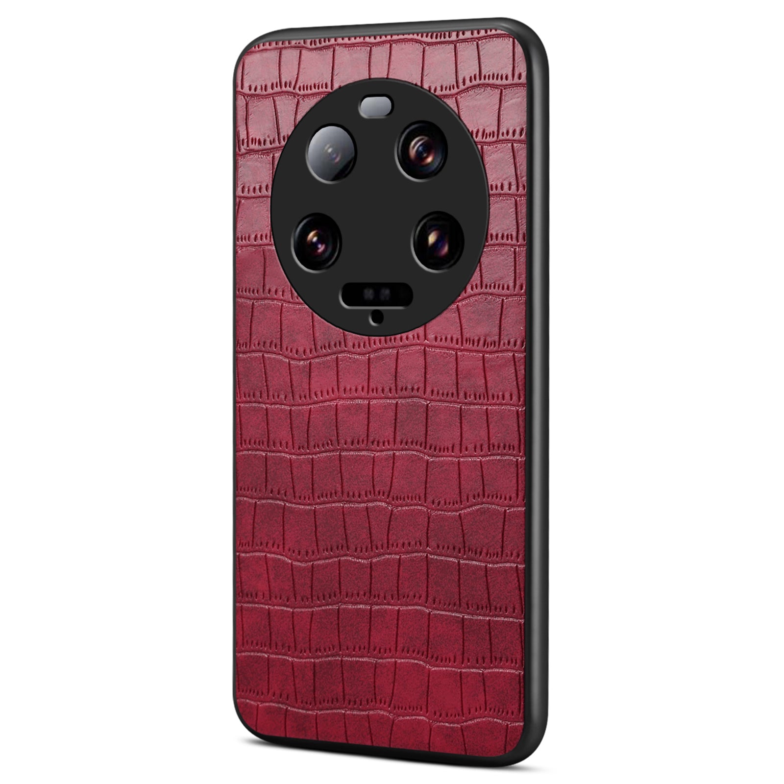 For Xiaomi 13 Ultra Case Leather+PC+TPU Anti-Drop Phone Cover Crocodile Pattern