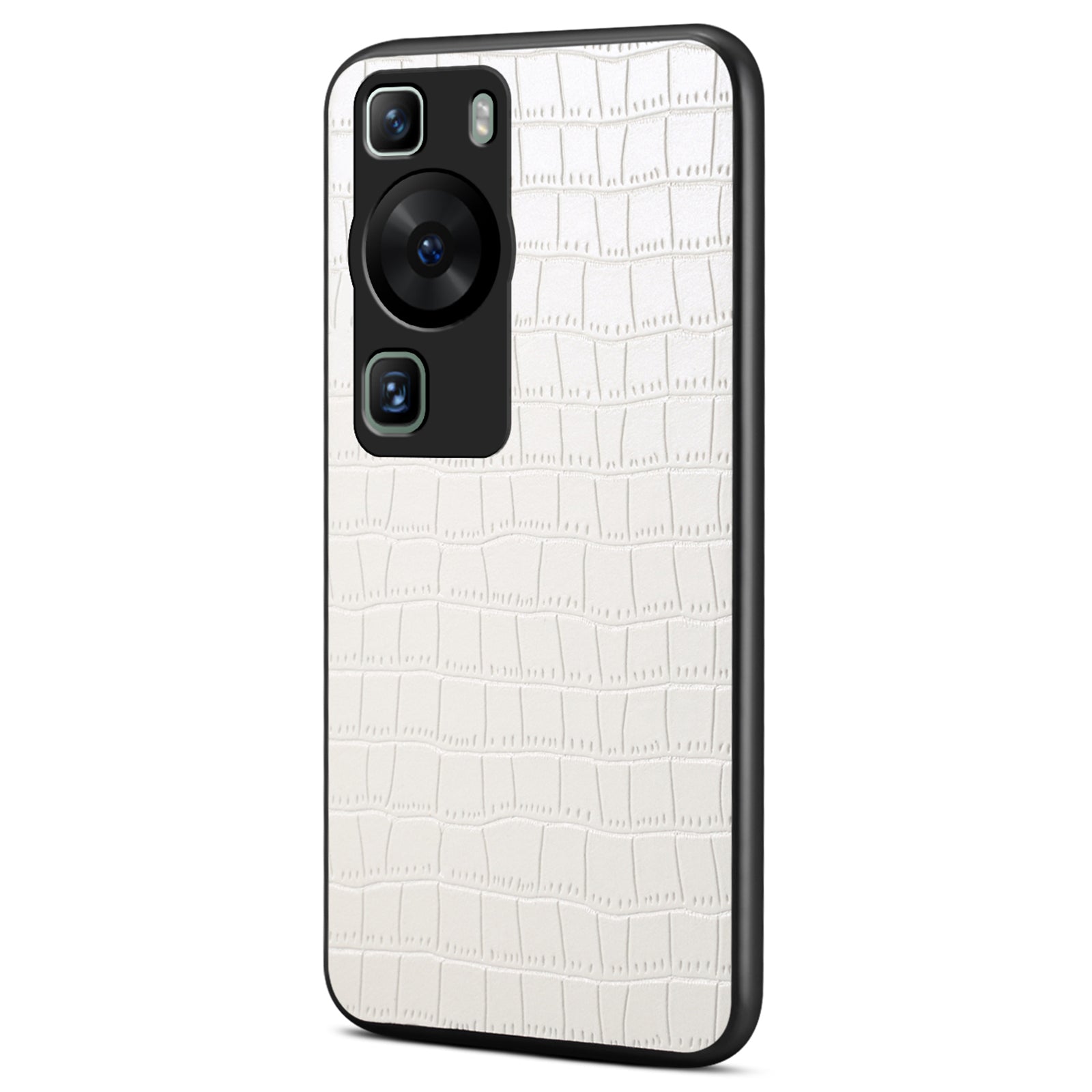 For Huawei P60 / P60 Pro Case Classic Crocodile Pattern PU Leather Phone Back Cover
