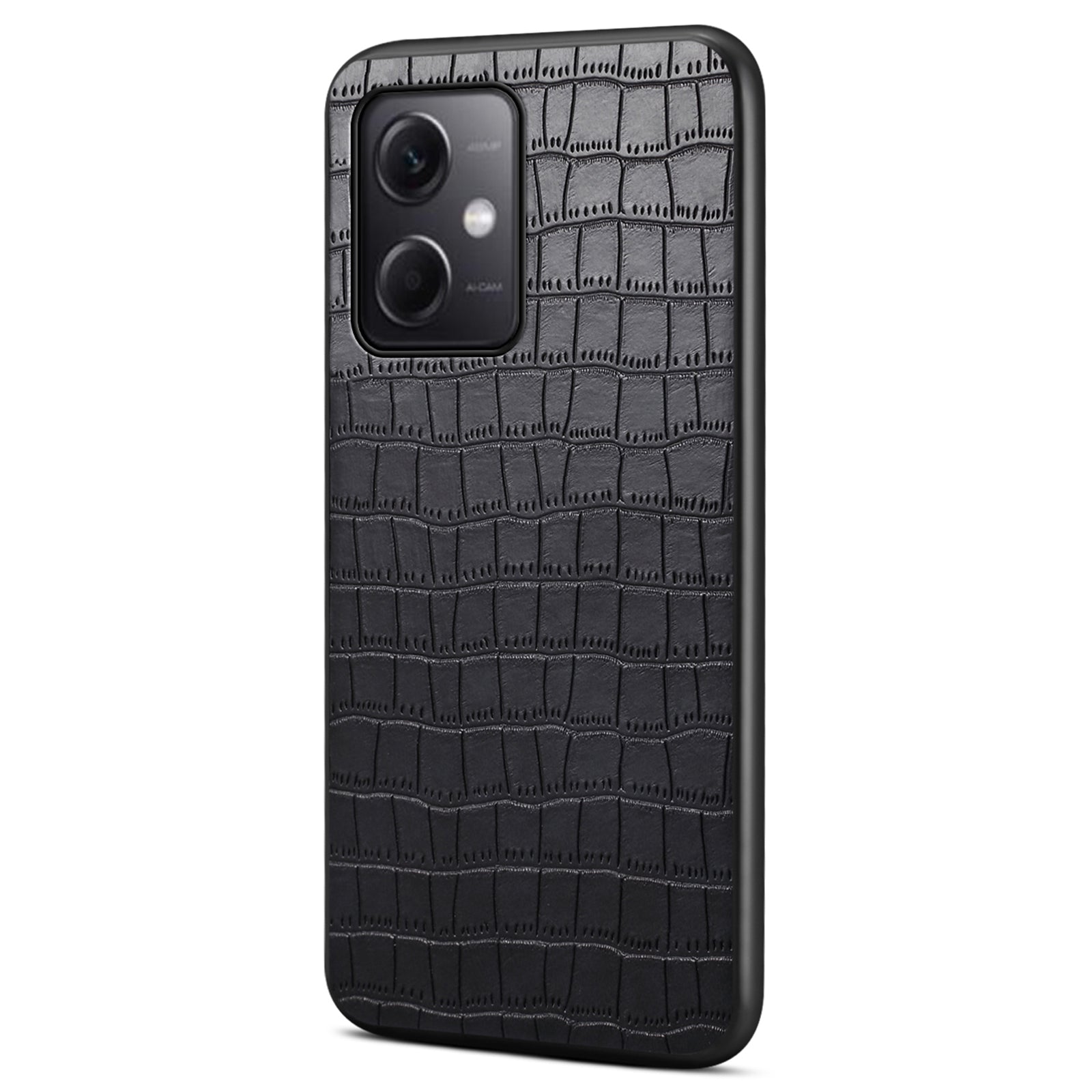 For Xiaomi Redmi Note 12 5G (China) / (India) / (Global) / Poco X5 5G Case Crocodile Textured Leather Hybrid Phone Cover