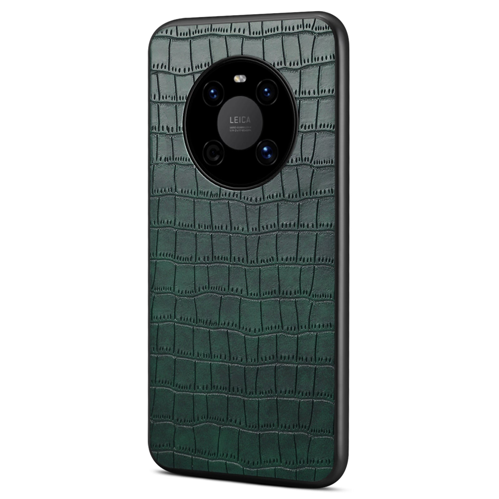For Huawei Mate 40 Phone Case Crocodile Texture Leather+TPU+PC Back Shell