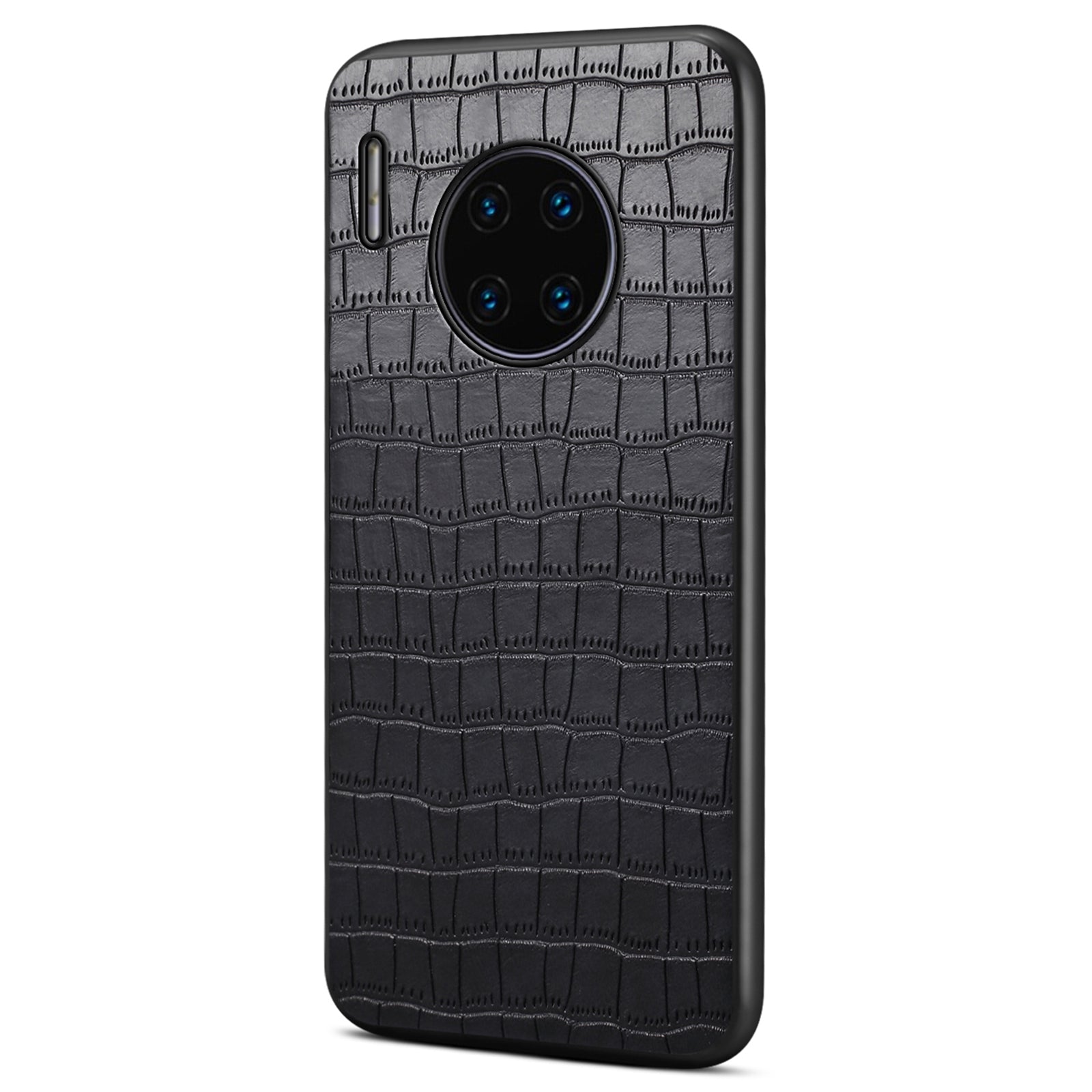 For Huawei Mate 30 Pro 4G / 5G Case PU Leather Wear-Resistant Back Cover Crocodile Texture