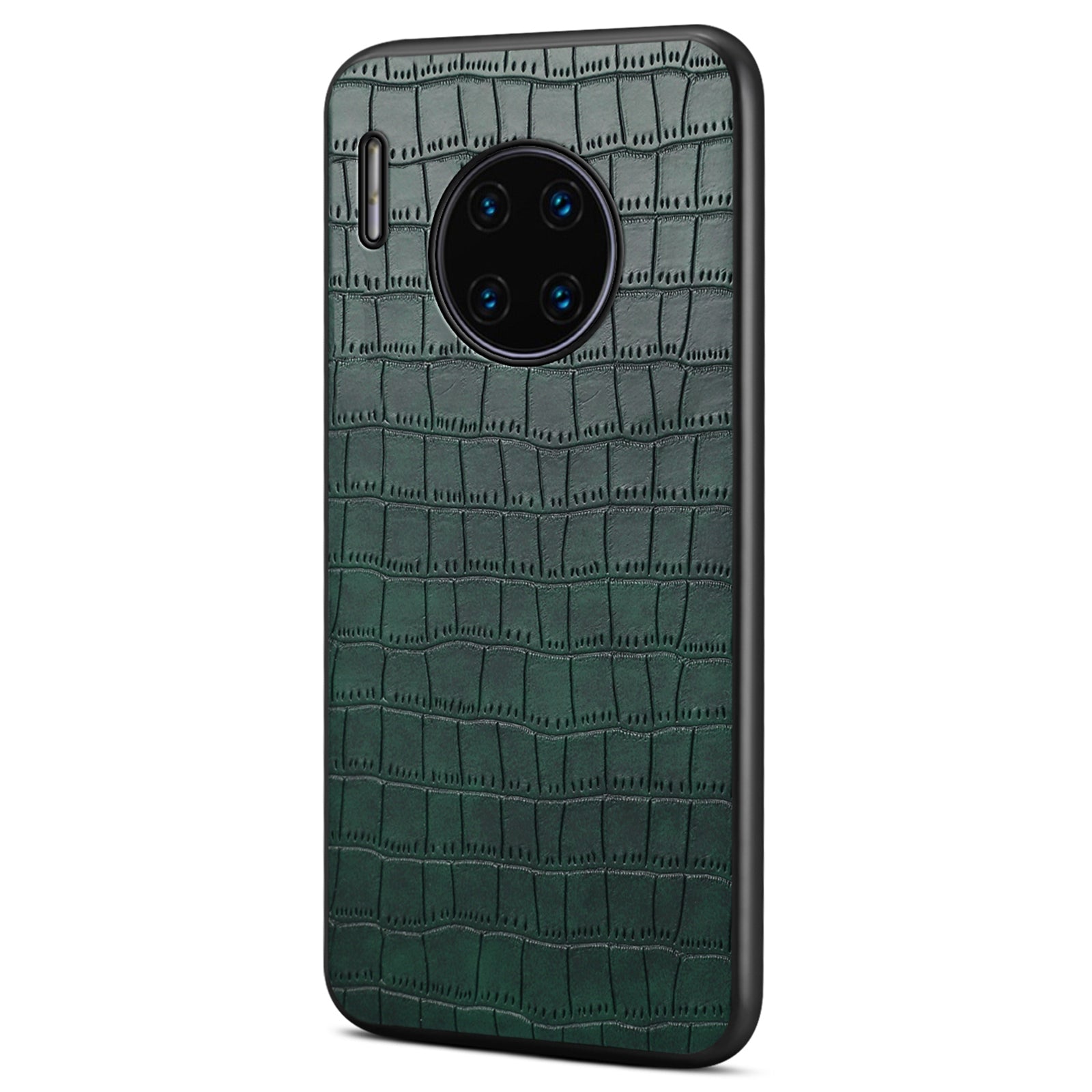 For Huawei Mate 30 Pro 4G / 5G Case PU Leather Wear-Resistant Back Cover Crocodile Texture
