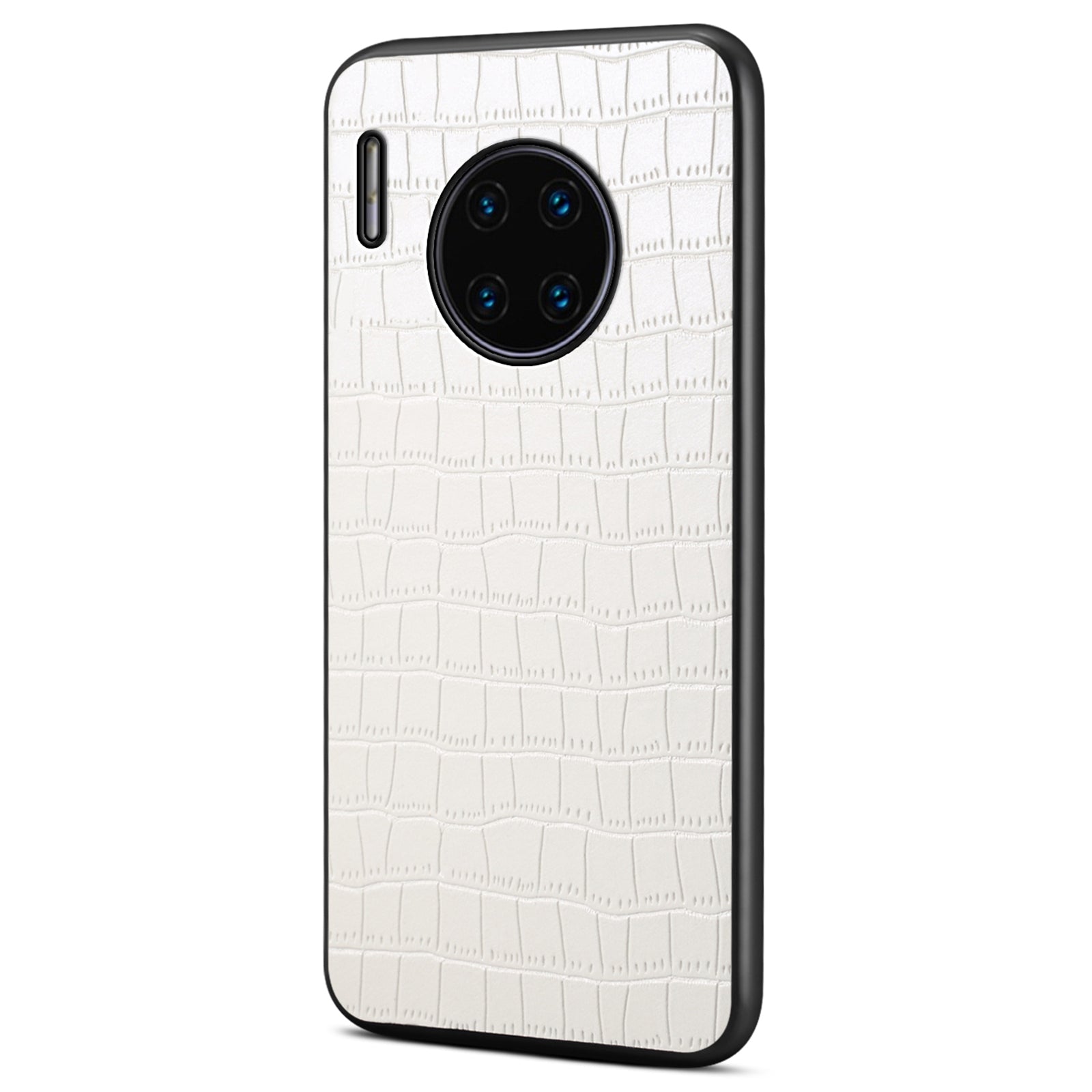 For Huawei Mate 30 Pro 4G / 5G Case PU Leather Wear-Resistant Back Cover Crocodile Texture