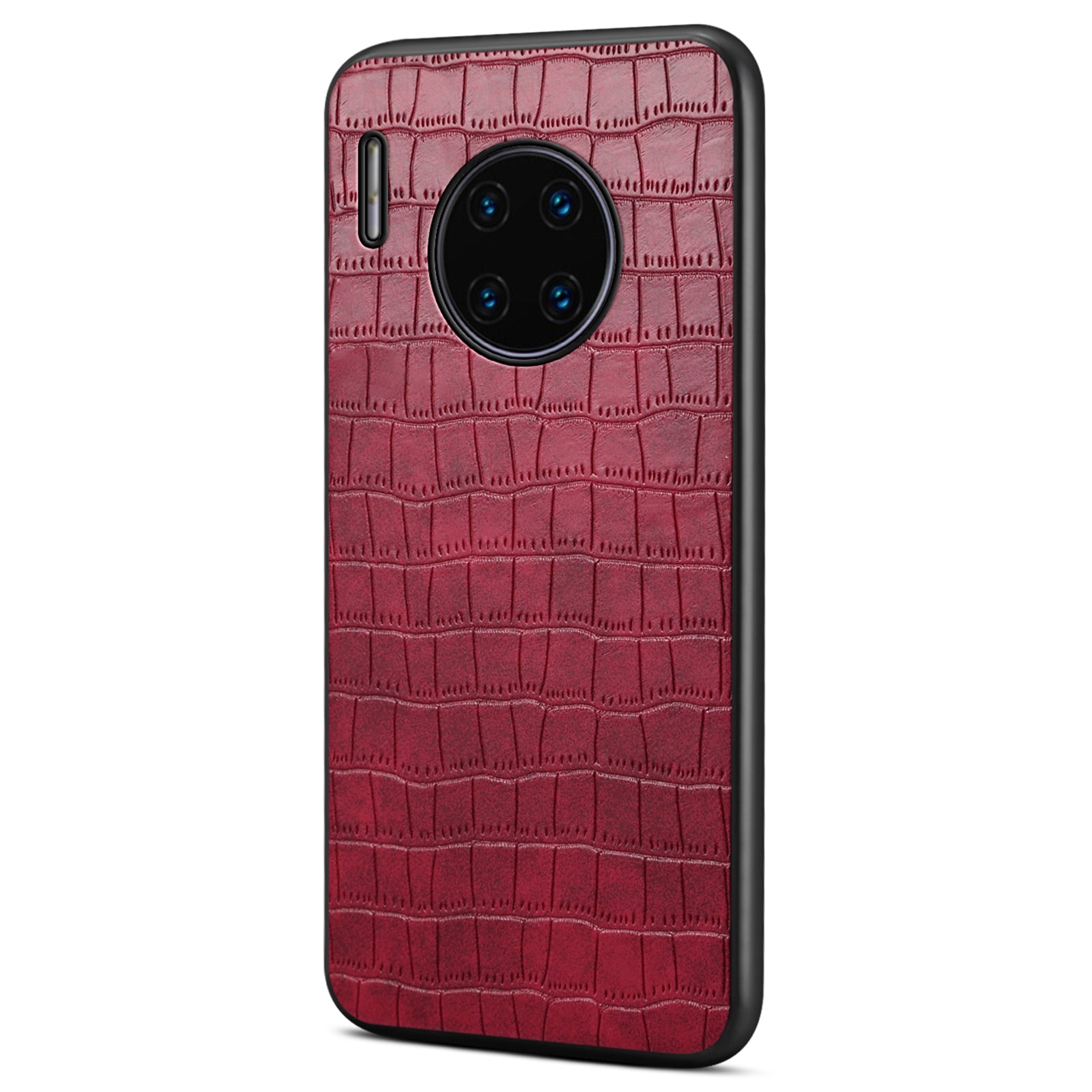 For Huawei Mate 30 Pro 4G / 5G Case PU Leather Wear-Resistant Back Cover Crocodile Texture