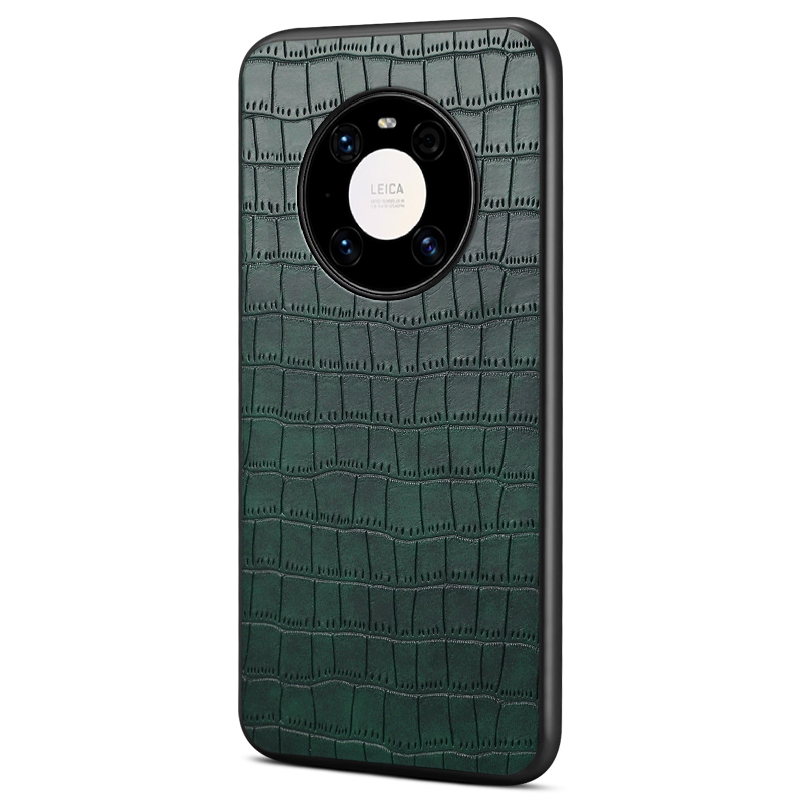 For Huawei Mate 40 Pro 4G / 5G Shockproof Case Crocodile Textured Leather Hybrid Slim Phone Cover