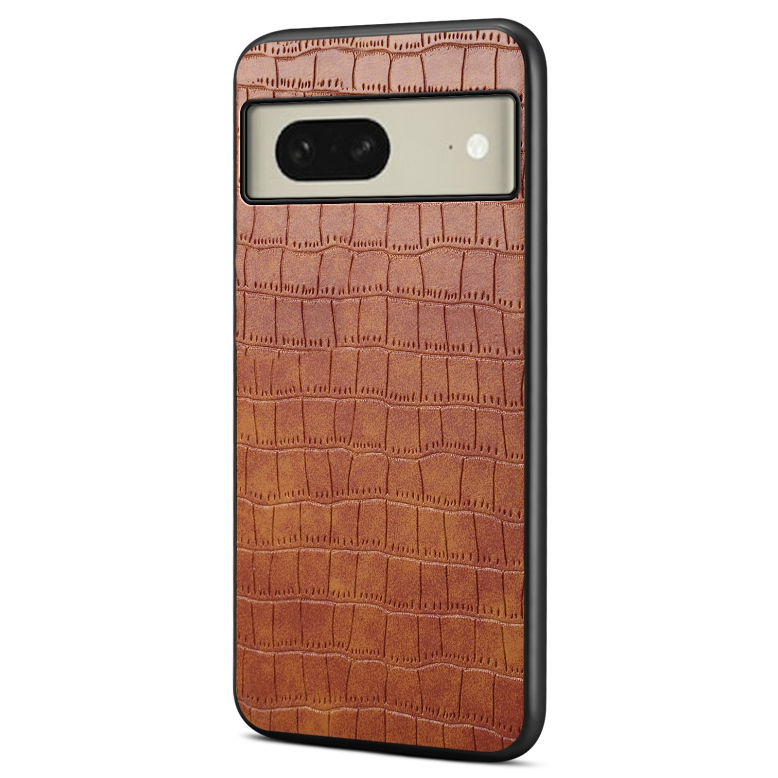 For Google Pixel 8 PU Leather+PC+TPU Cover Crocodile Texture Mobile Phone Case