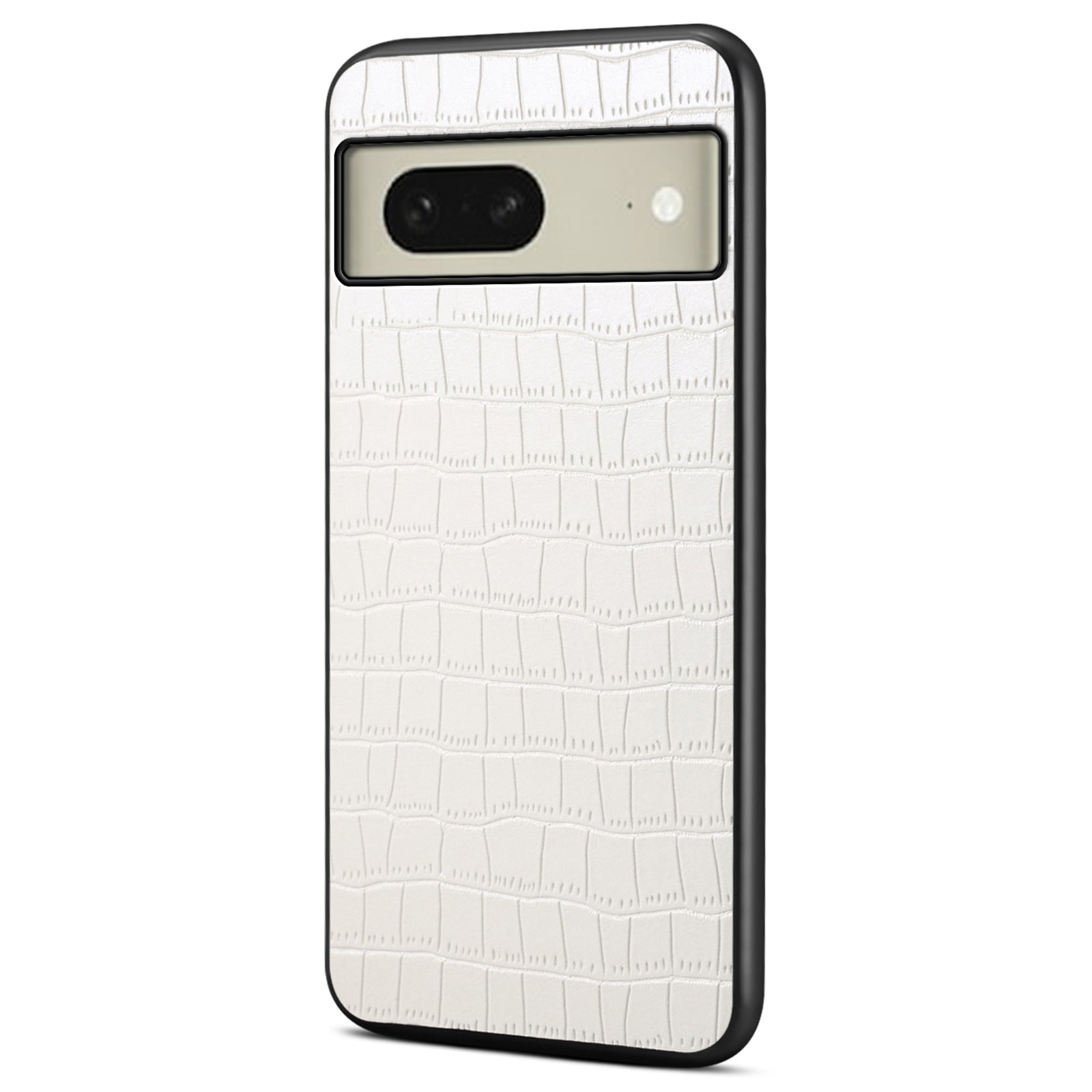 For Google Pixel 8 PU Leather+PC+TPU Cover Crocodile Texture Mobile Phone Case