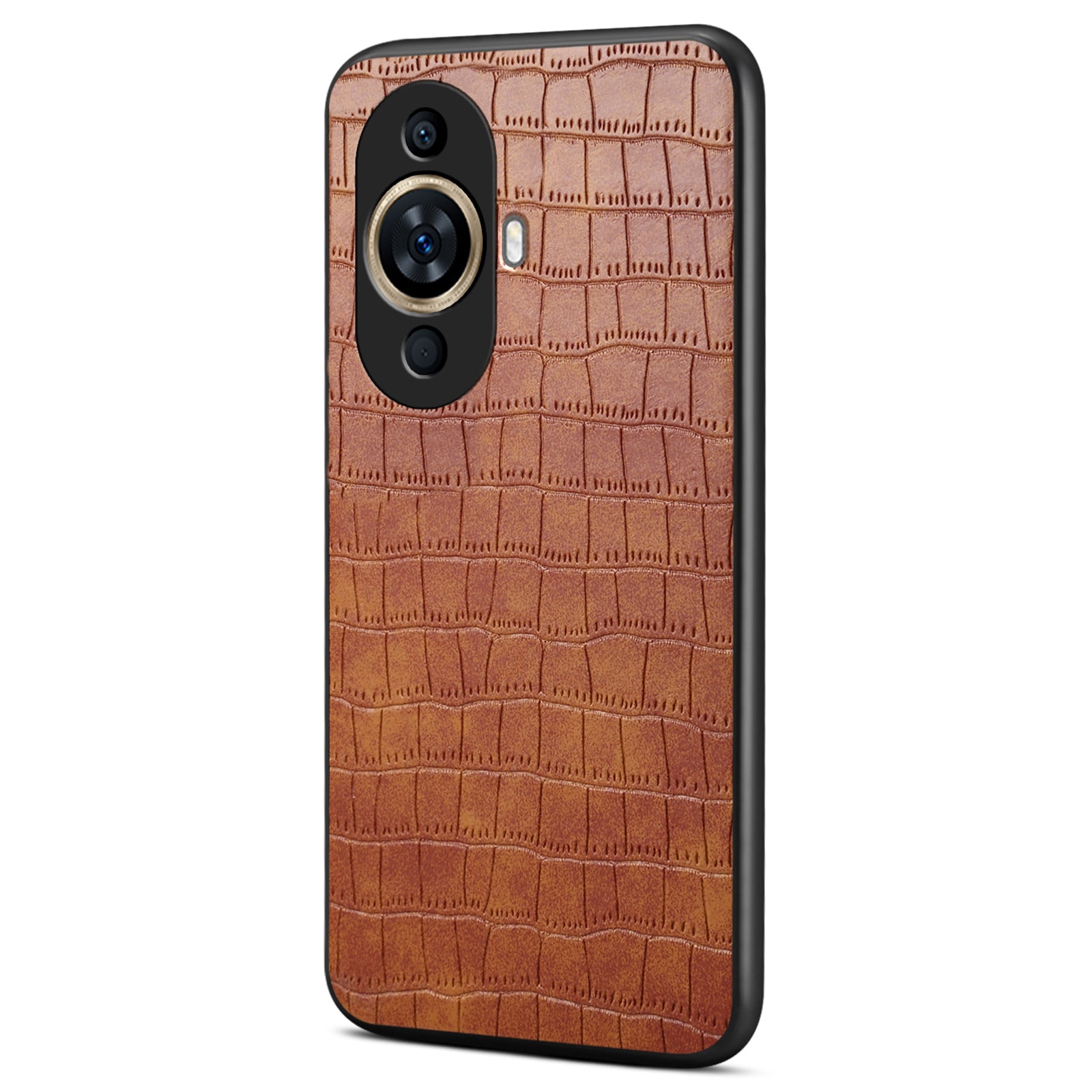 For Huawei nova 11 / nova 12s 4G / nova 12 Lite 4G Hybrid Case Crocodile Textured Leather Covered Slim Phone Case