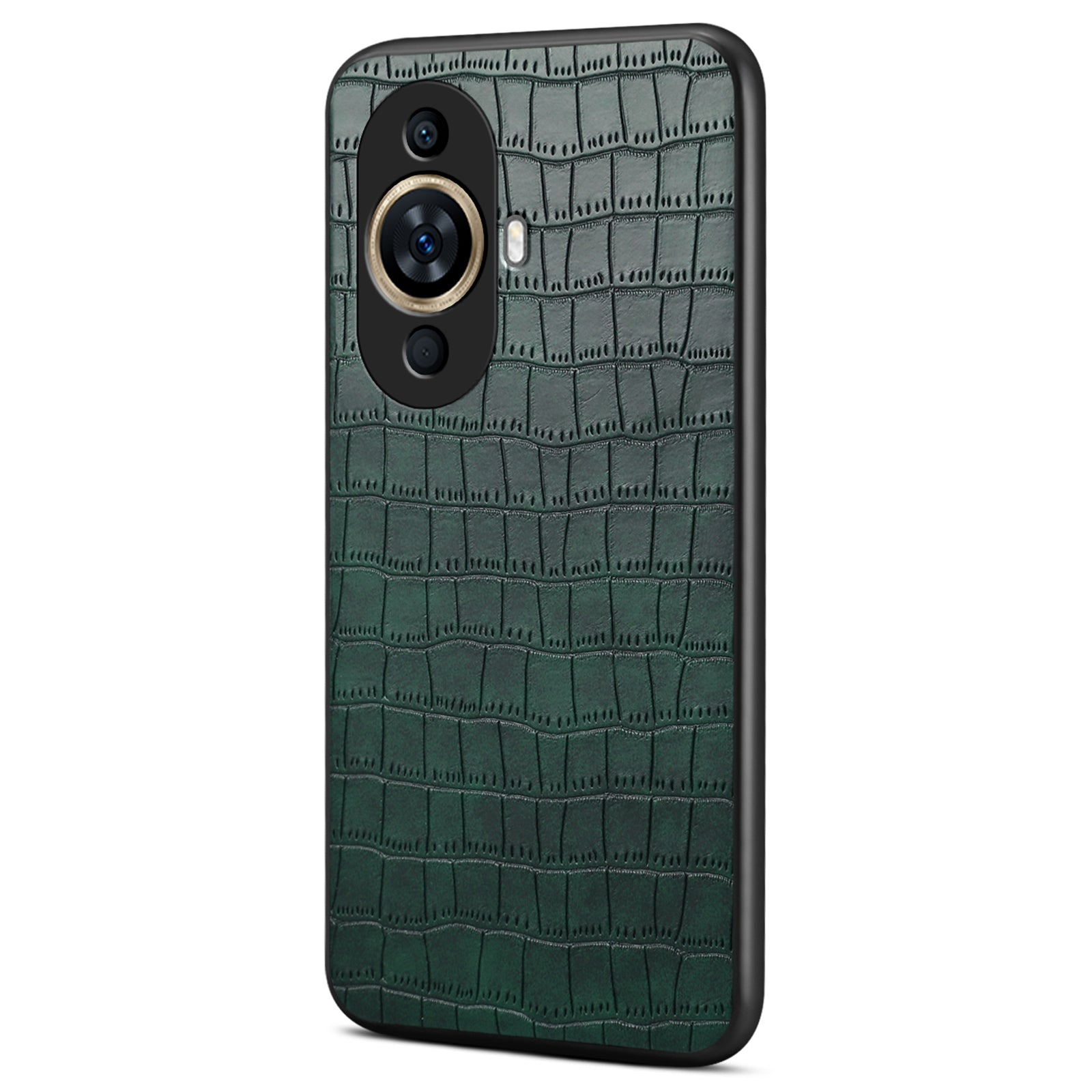 For Huawei nova 11 / nova 12s 4G / nova 12 Lite 4G Hybrid Case Crocodile Textured Leather Covered Slim Phone Case