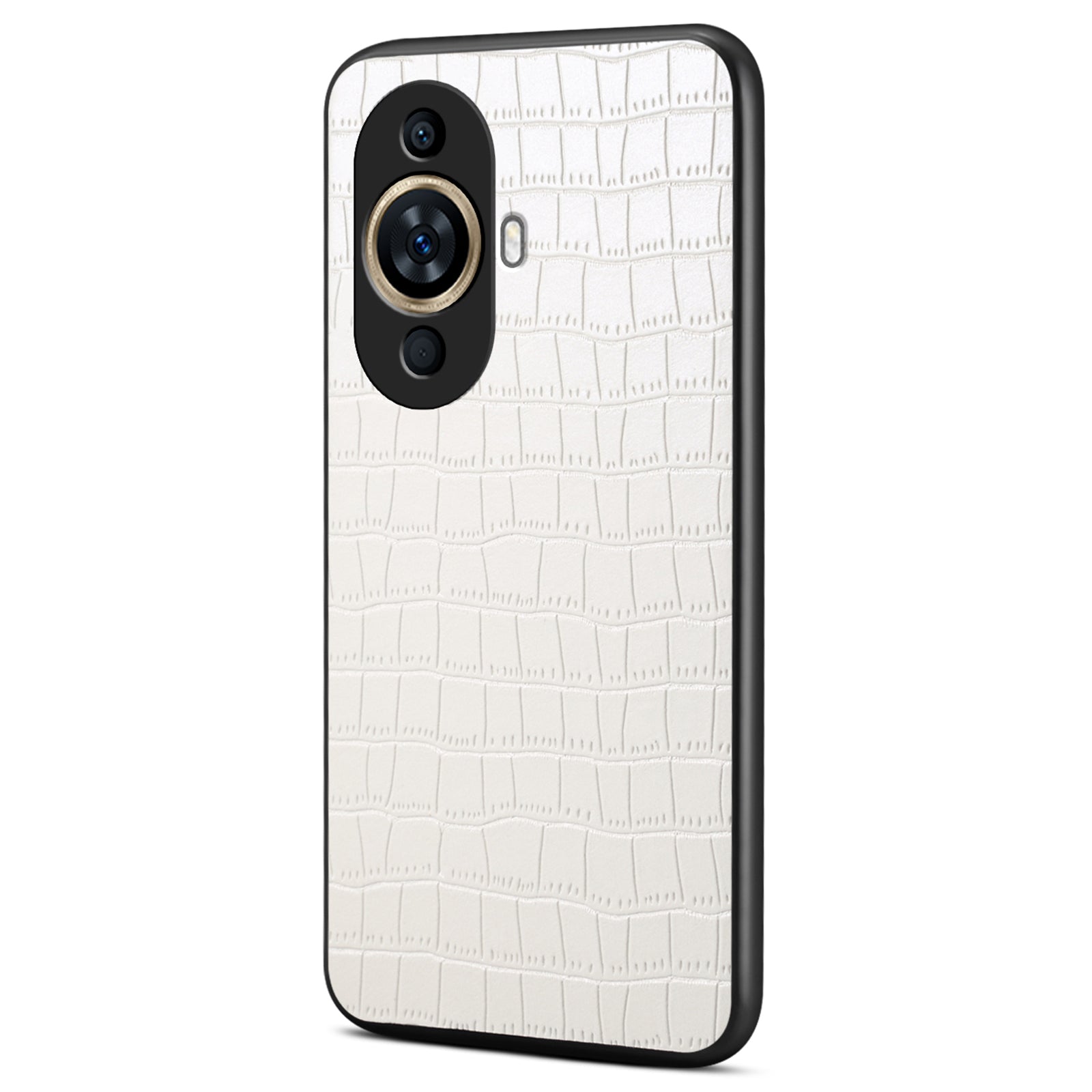 For Huawei nova 11 / nova 12s 4G / nova 12 Lite 4G Hybrid Case Crocodile Textured Leather Covered Slim Phone Case