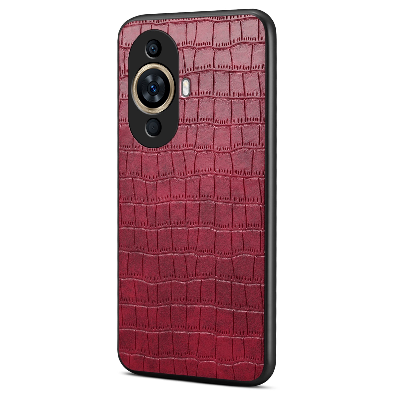 For Huawei nova 11 / nova 12s 4G / nova 12 Lite 4G Hybrid Case Crocodile Textured Leather Covered Slim Phone Case