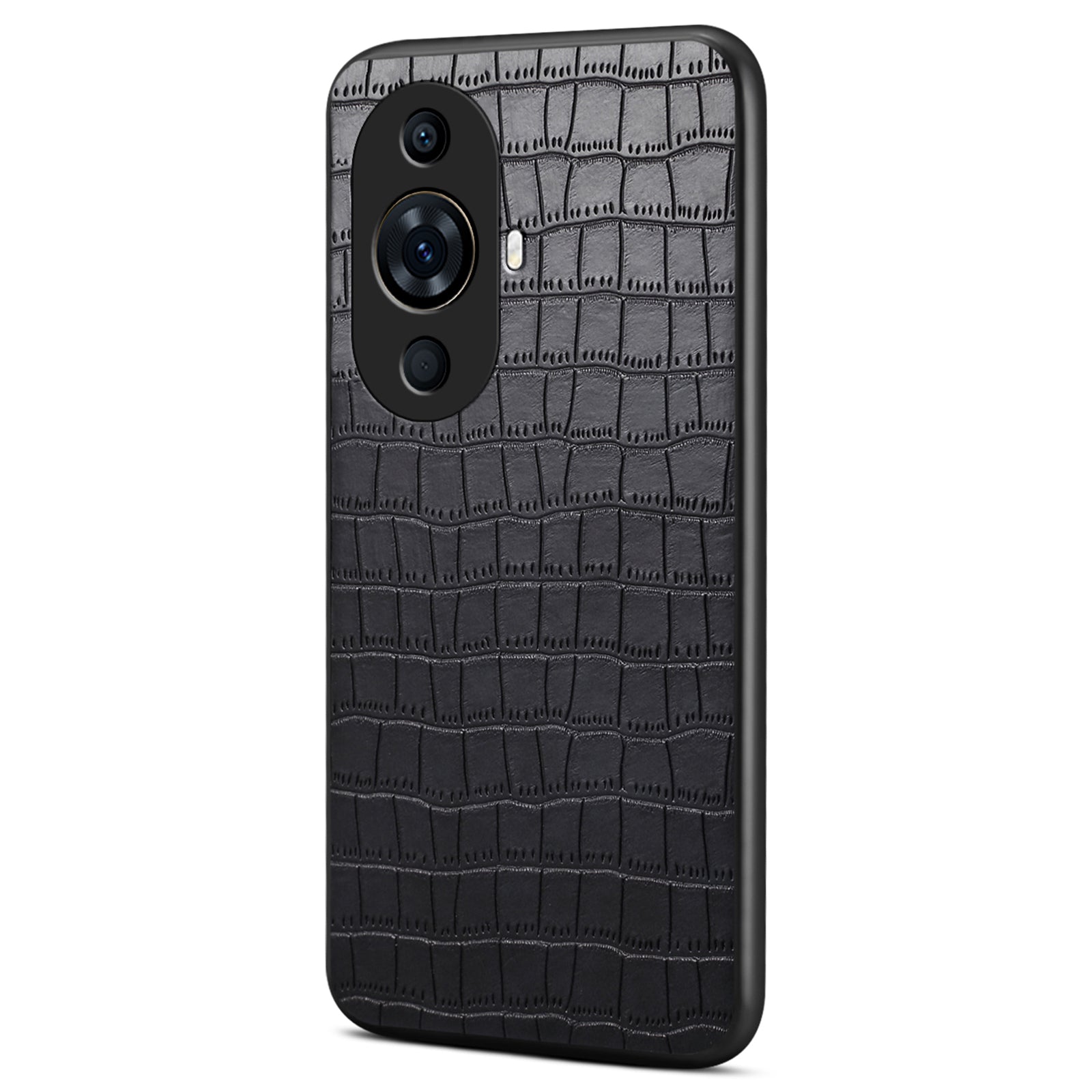 For Huawei nova 11 Pro / nova 11 Ultra Slim Case Crocodile Textured Leather Hybrid Phone Cover