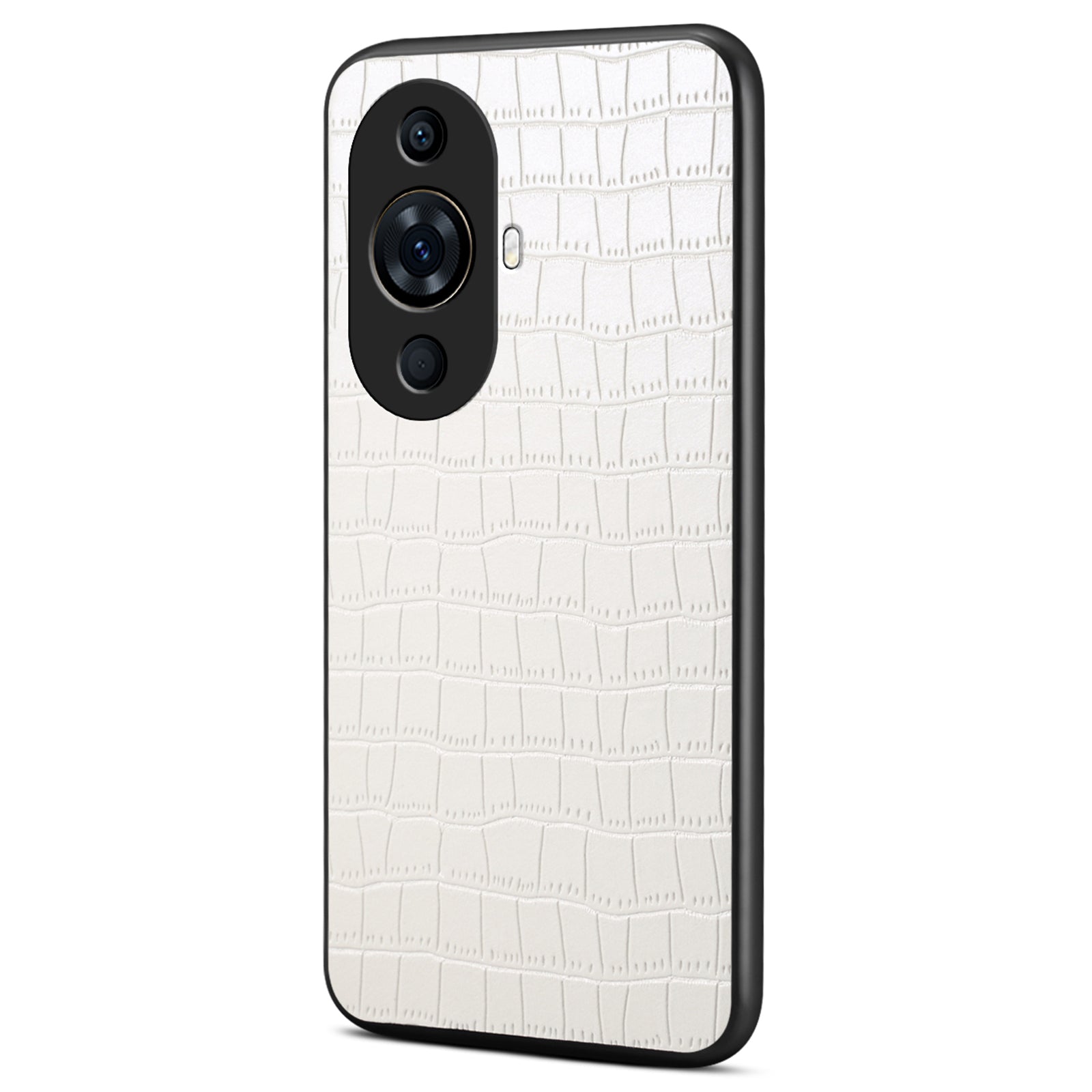 For Huawei nova 11 Pro / nova 11 Ultra Slim Case Crocodile Textured Leather Hybrid Phone Cover